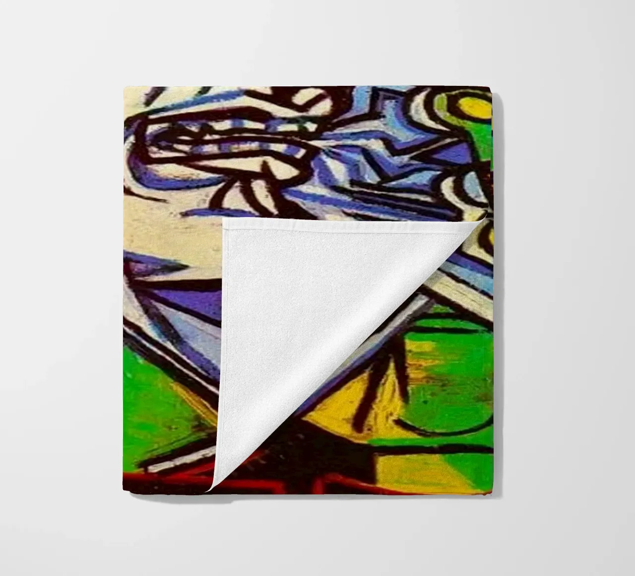 The Weeping Woman beach towel by Susanprint