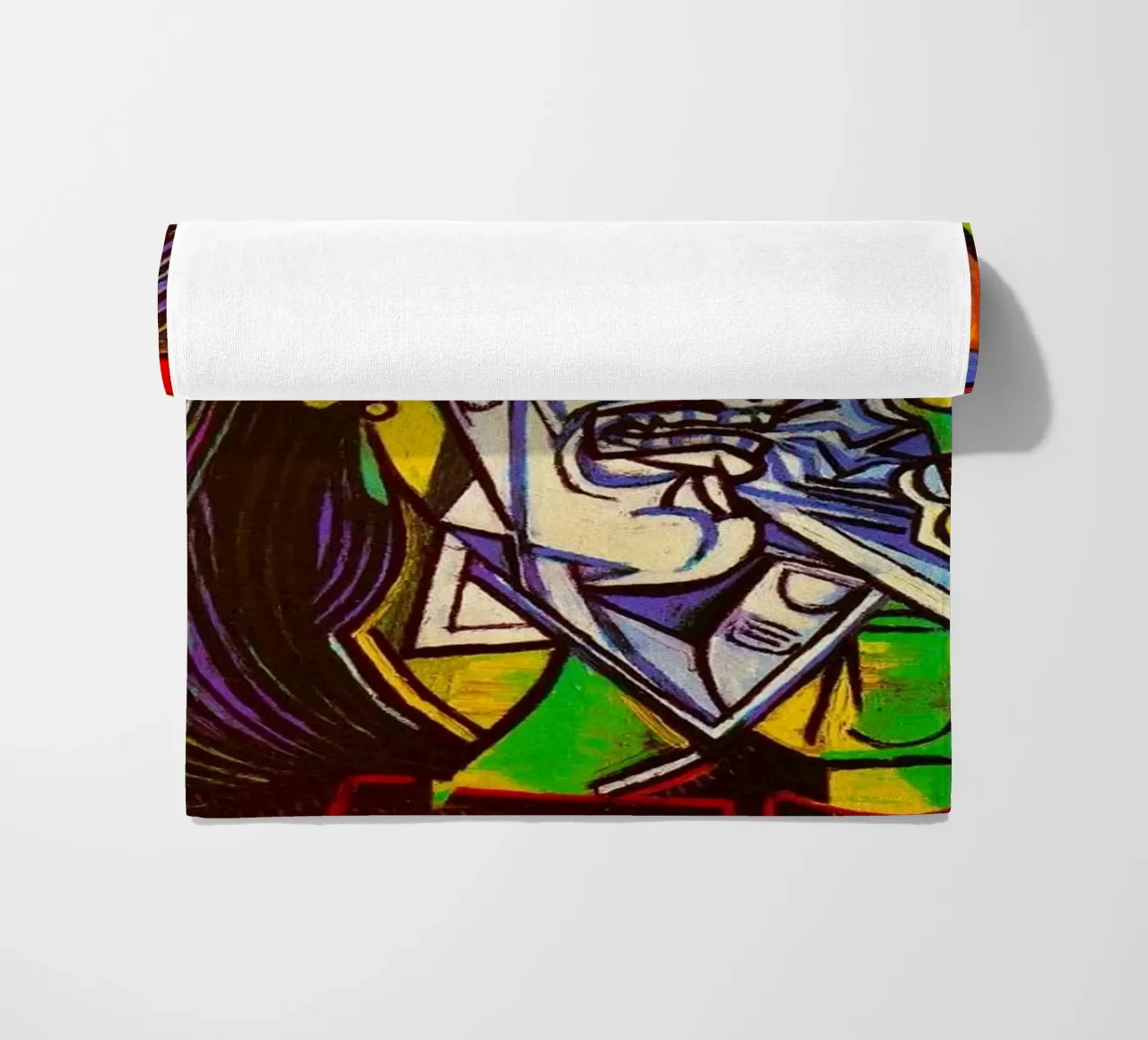 The Weeping Woman beach towel by Susanprint
