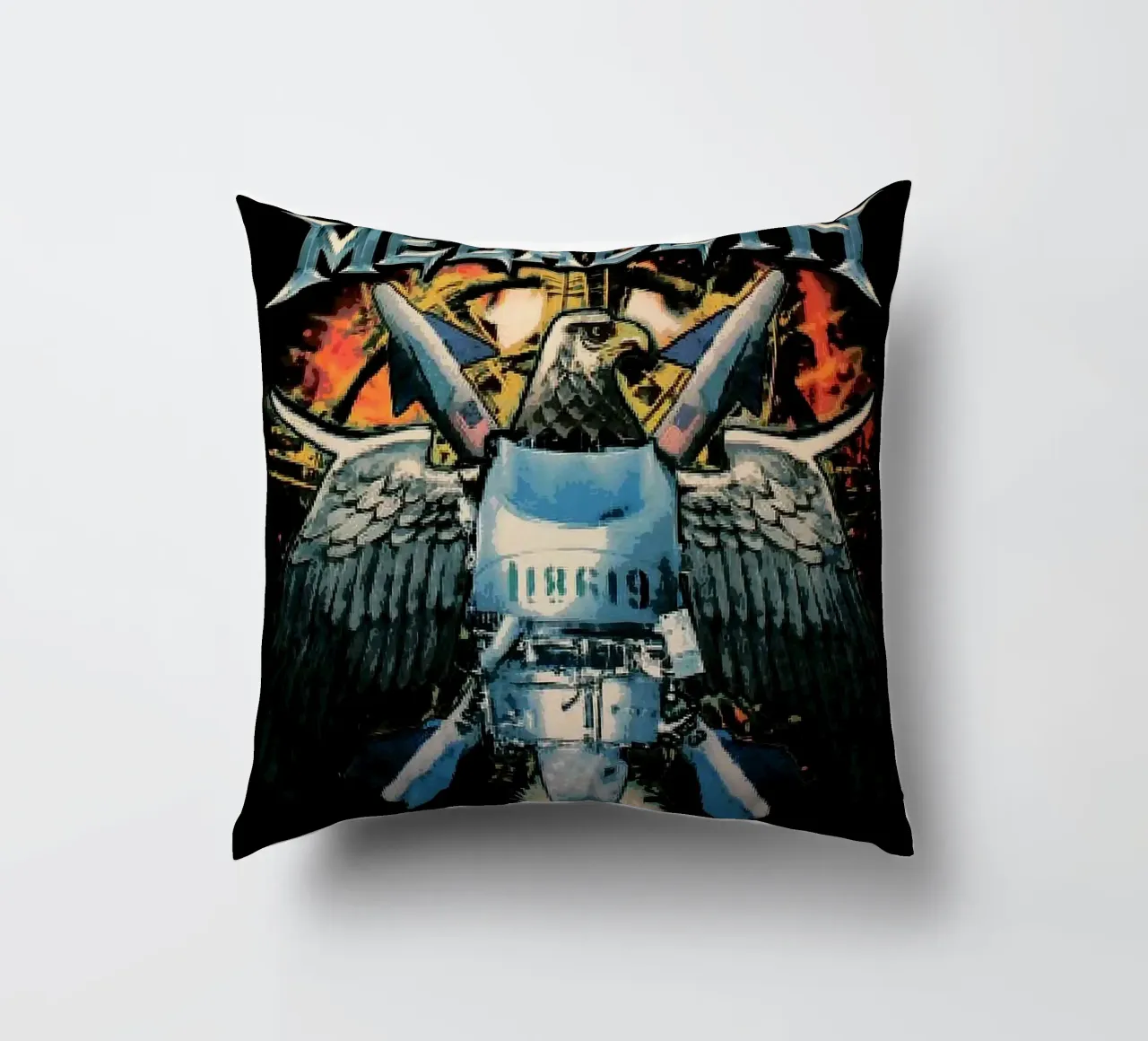 megadeth band cuscino da vanhesling