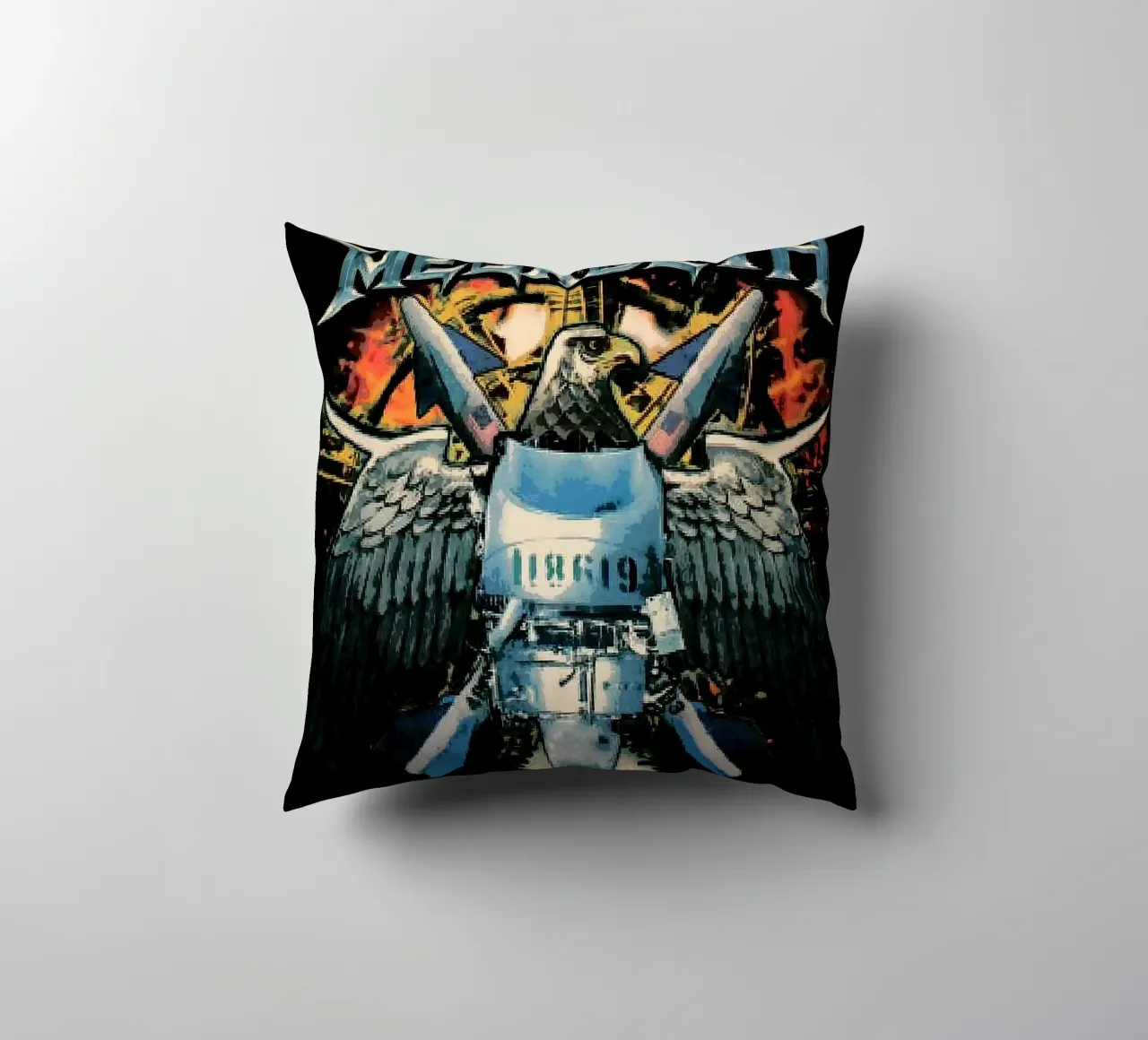megadeth band cuscino da vanhesling