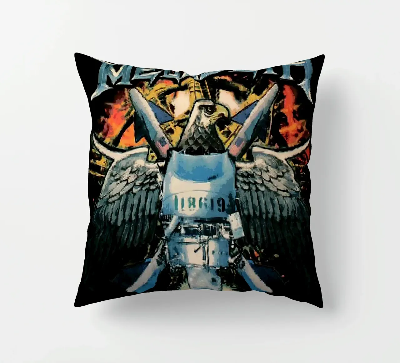 megadeth band cuscino da vanhesling