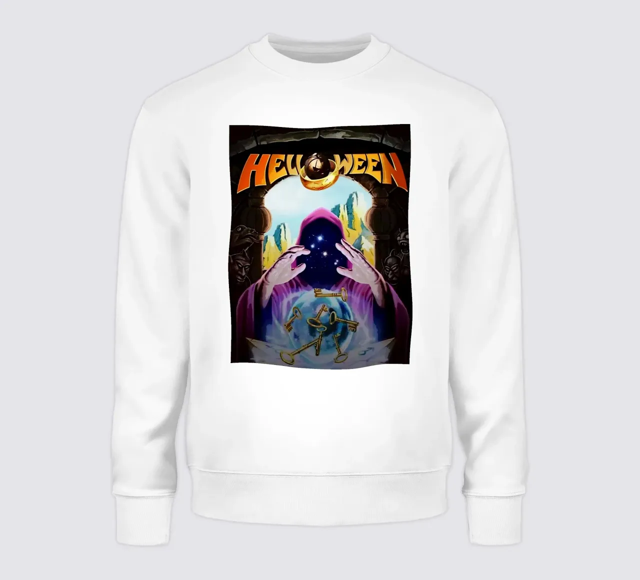 Helloween band felpa da vanhesling