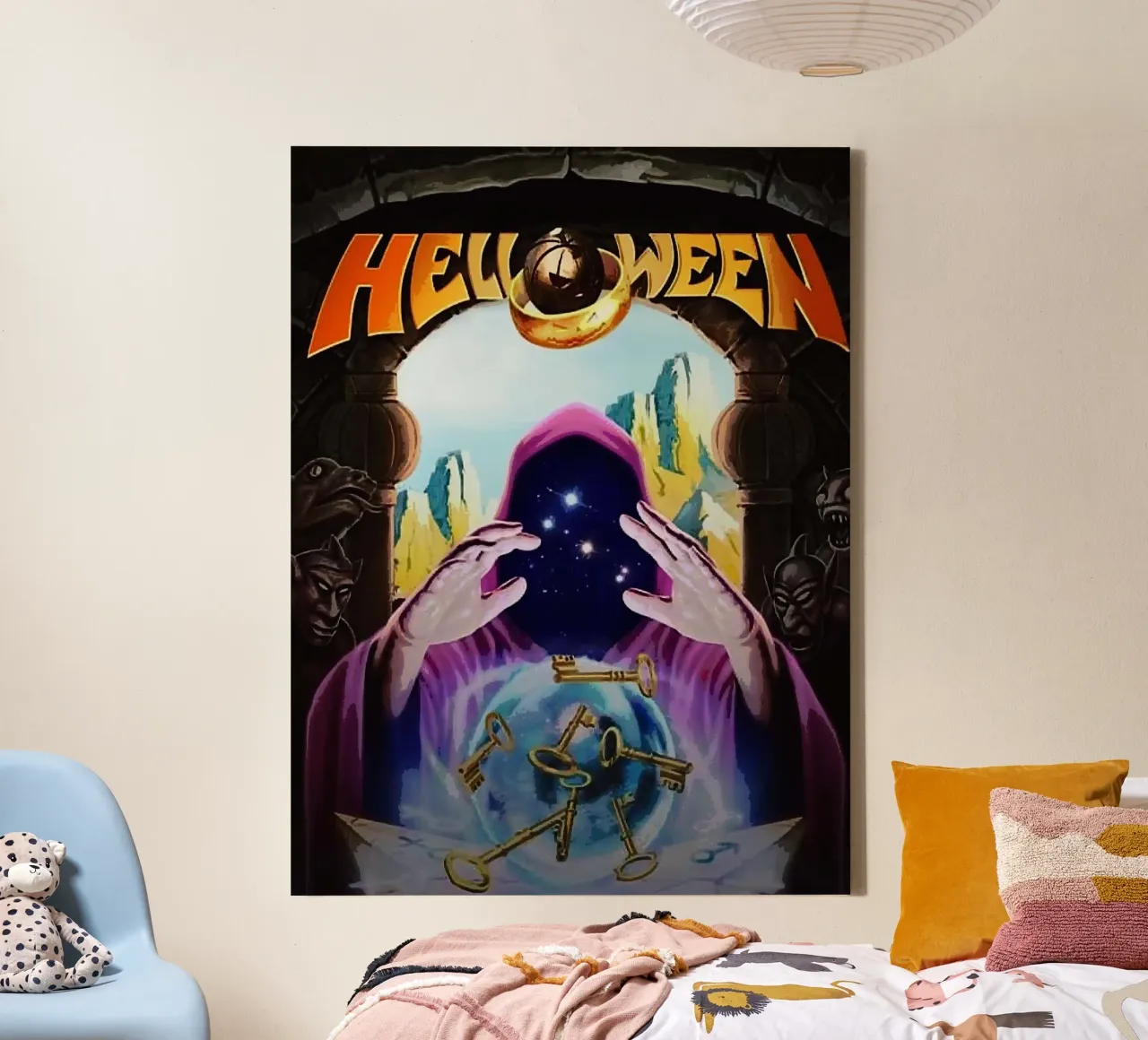 Groupe Helloween toile de vanhesling