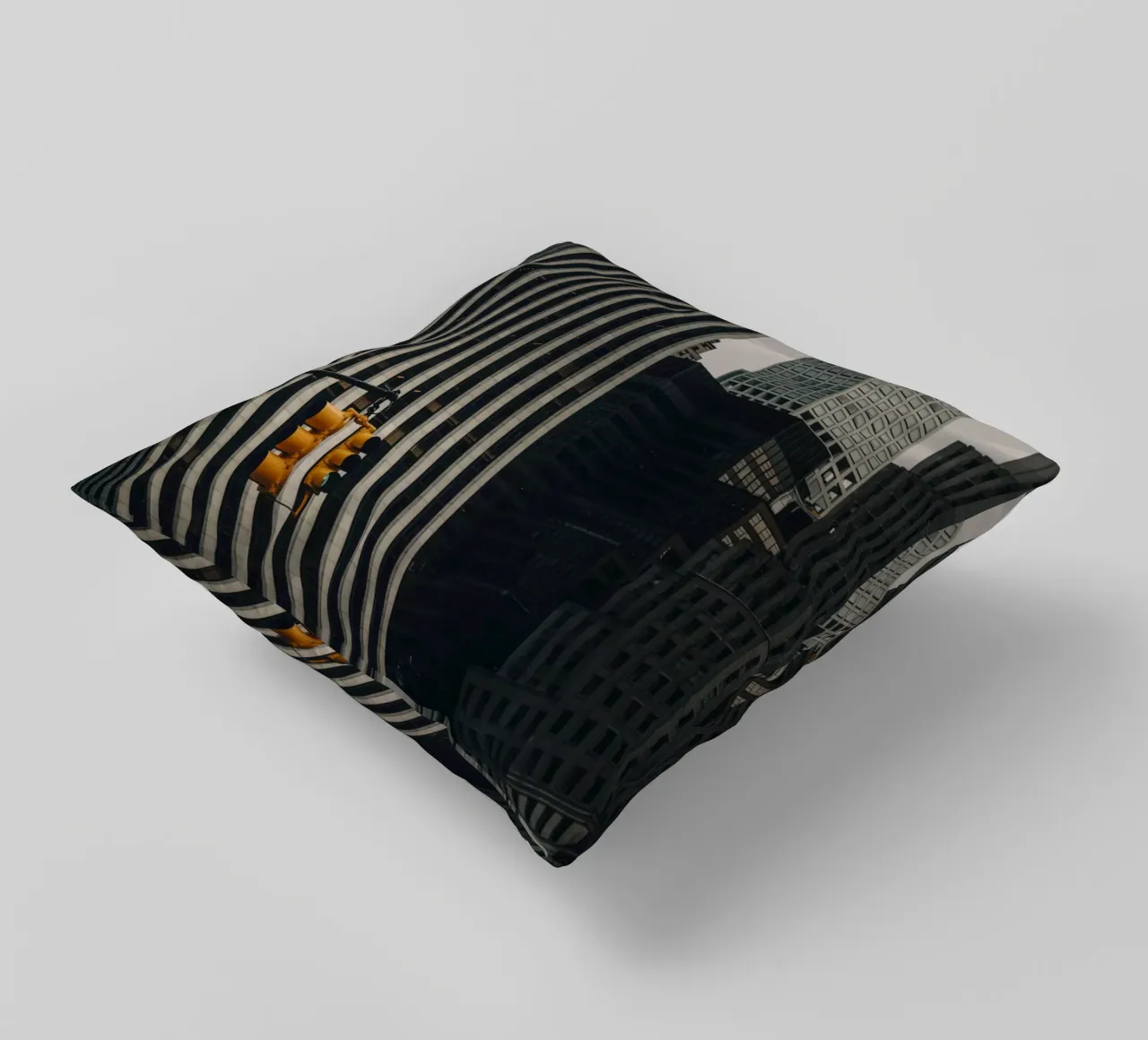 Manhattan Traffic Light decorative cushion by thetraveller