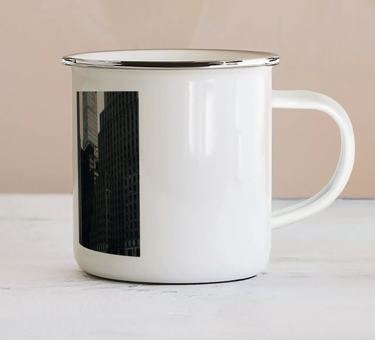 Semaforo di Manhattan tazza in smalto da thetraveller