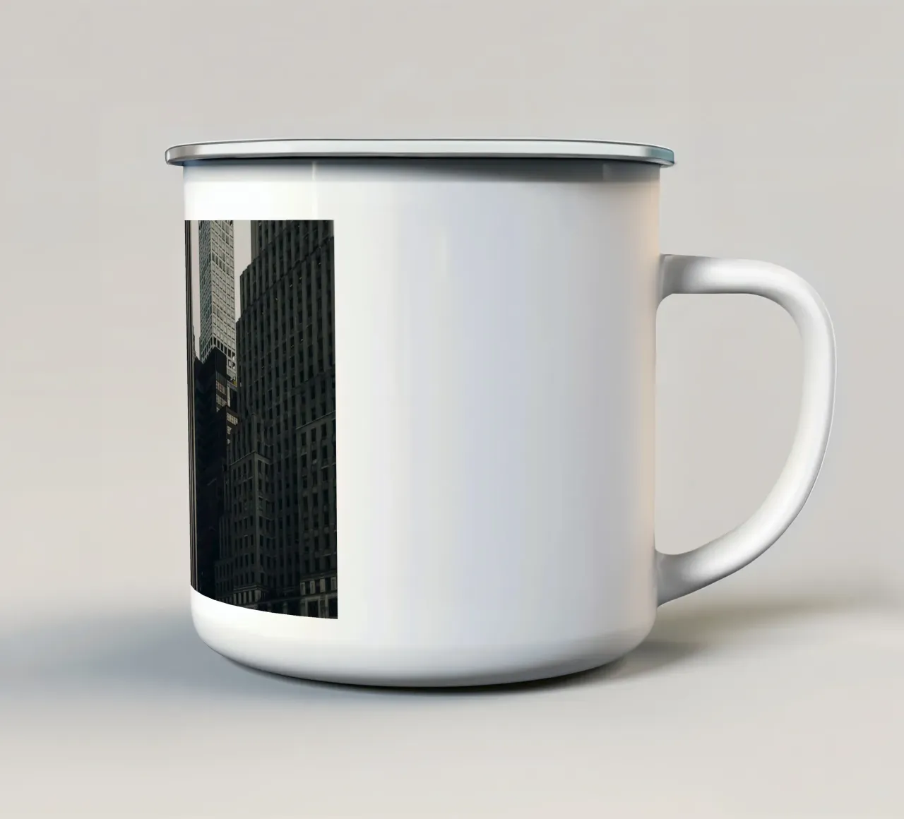 Semaforo di Manhattan tazza in smalto da thetraveller