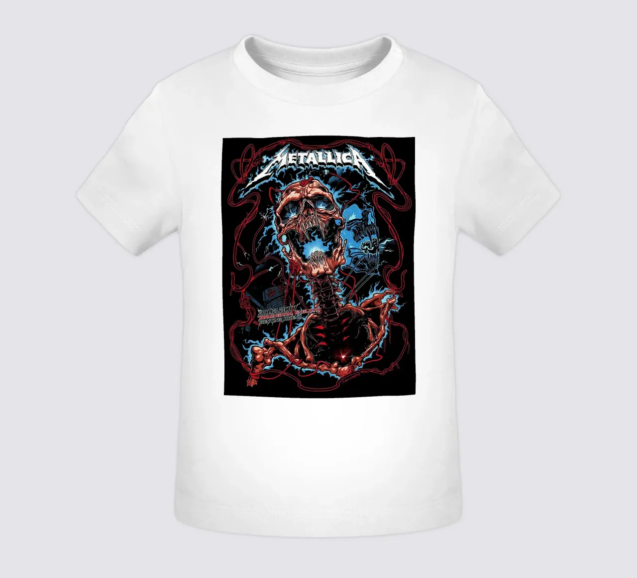 metal band baby t-shirt by vanhesling