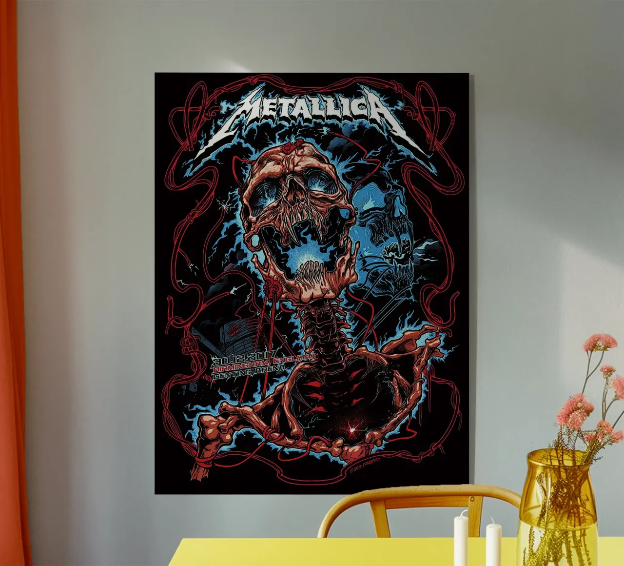 metallica band plexiglass da vanhesling