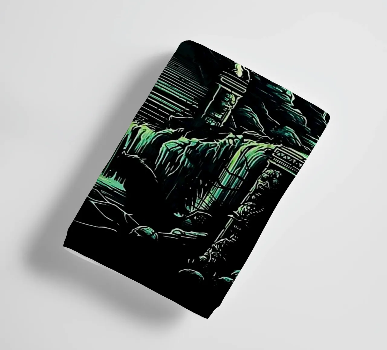 groupe iron maiden serviette de bain de vanhesling