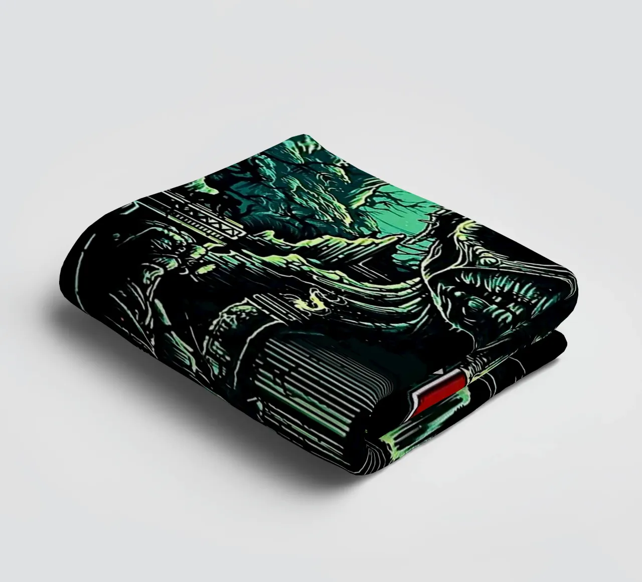 groupe iron maiden serviette de bain de vanhesling