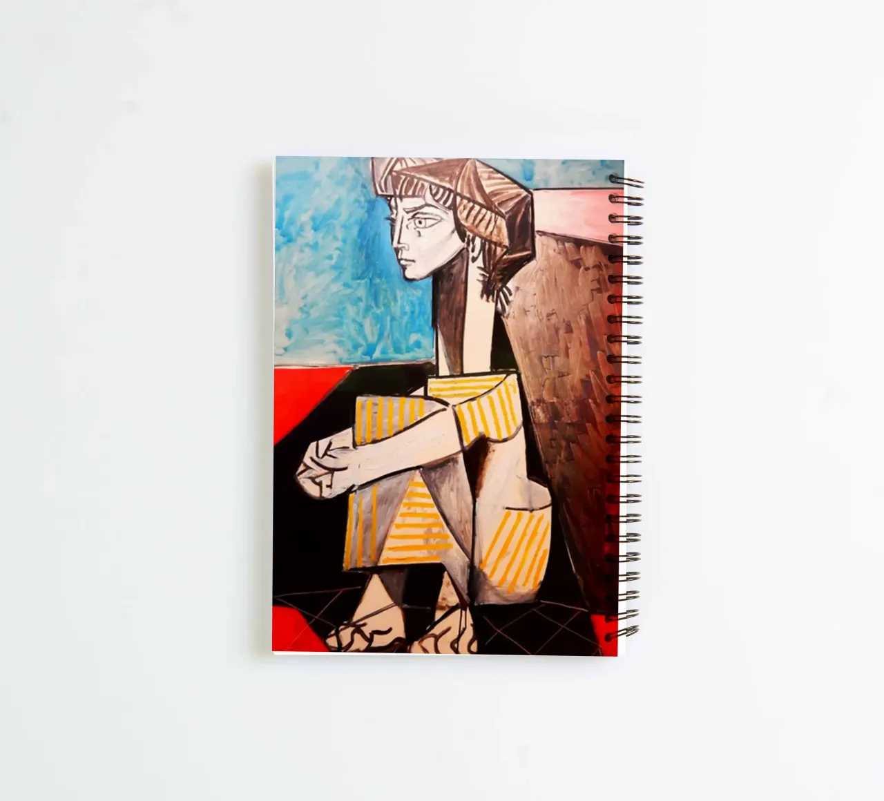 Solitude in Shapes spiral notebook by Susanprint