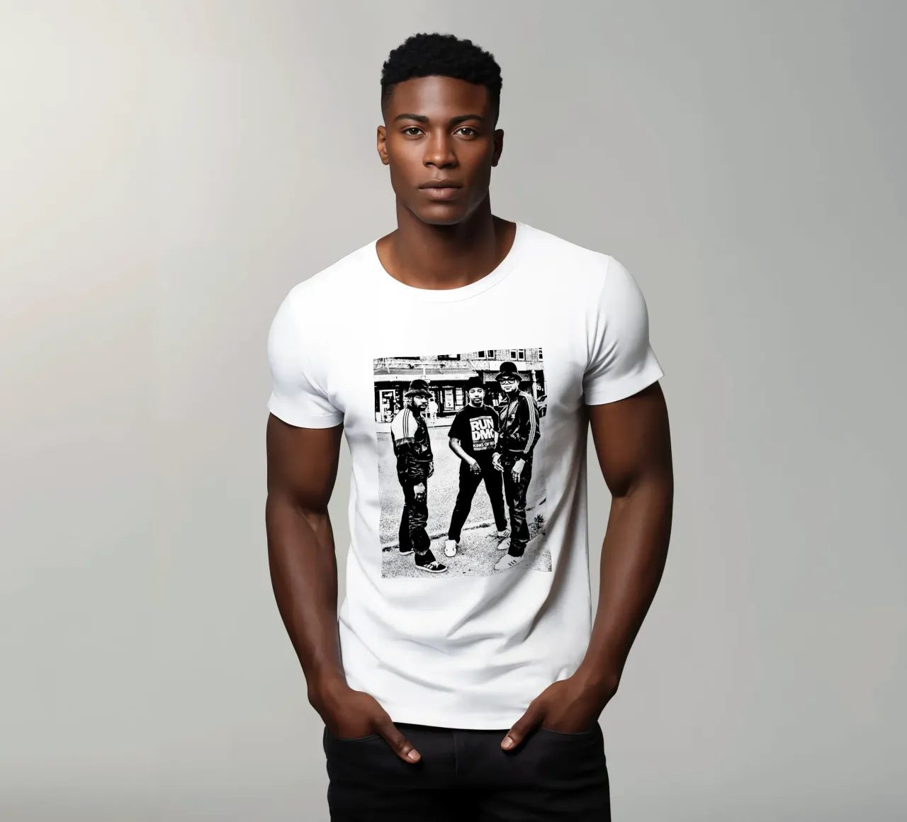 eseguire la banda dmc t-shirt da vanhesling