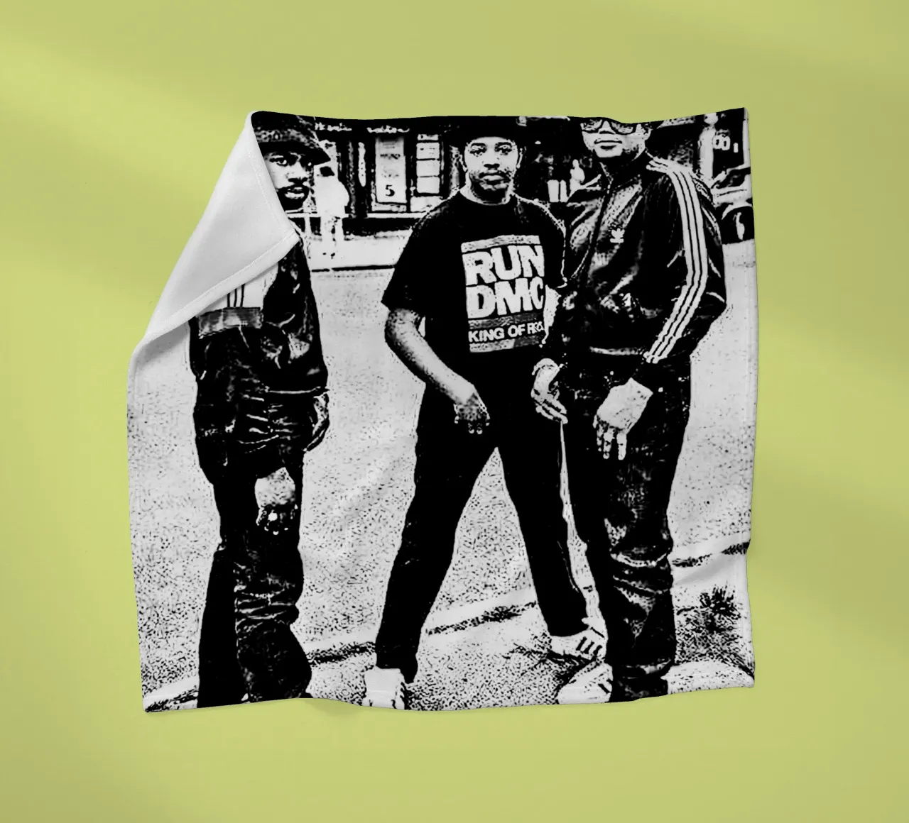 eseguire la banda dmc coperta in pile da vanhesling