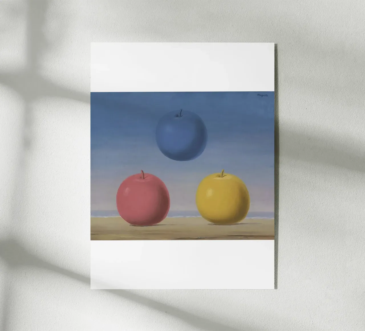 Rene Magritte appel plexiglass da Corene Morar