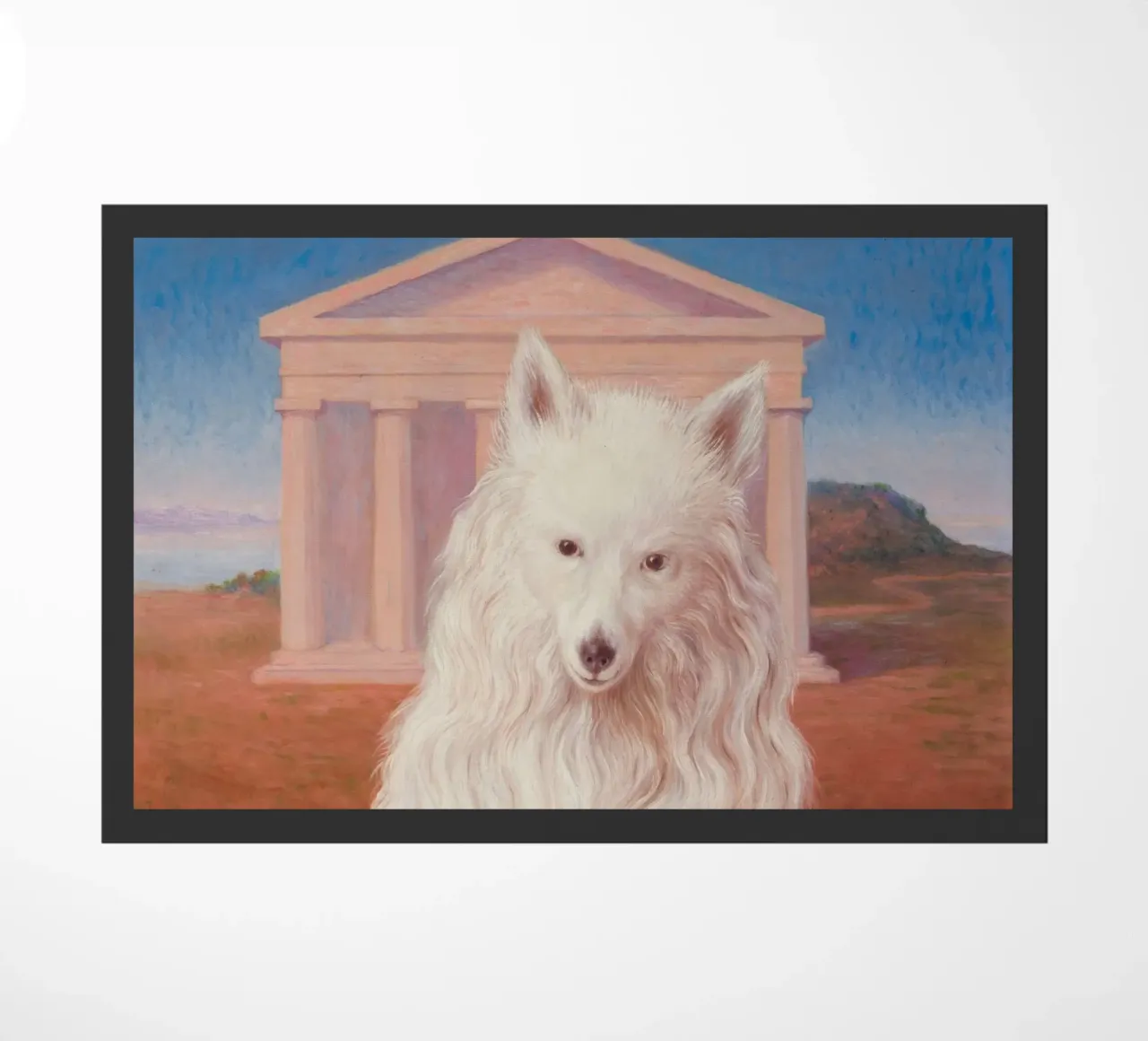 All'asta il ritratto del cane di René Magritte zerbino da Corene Morar