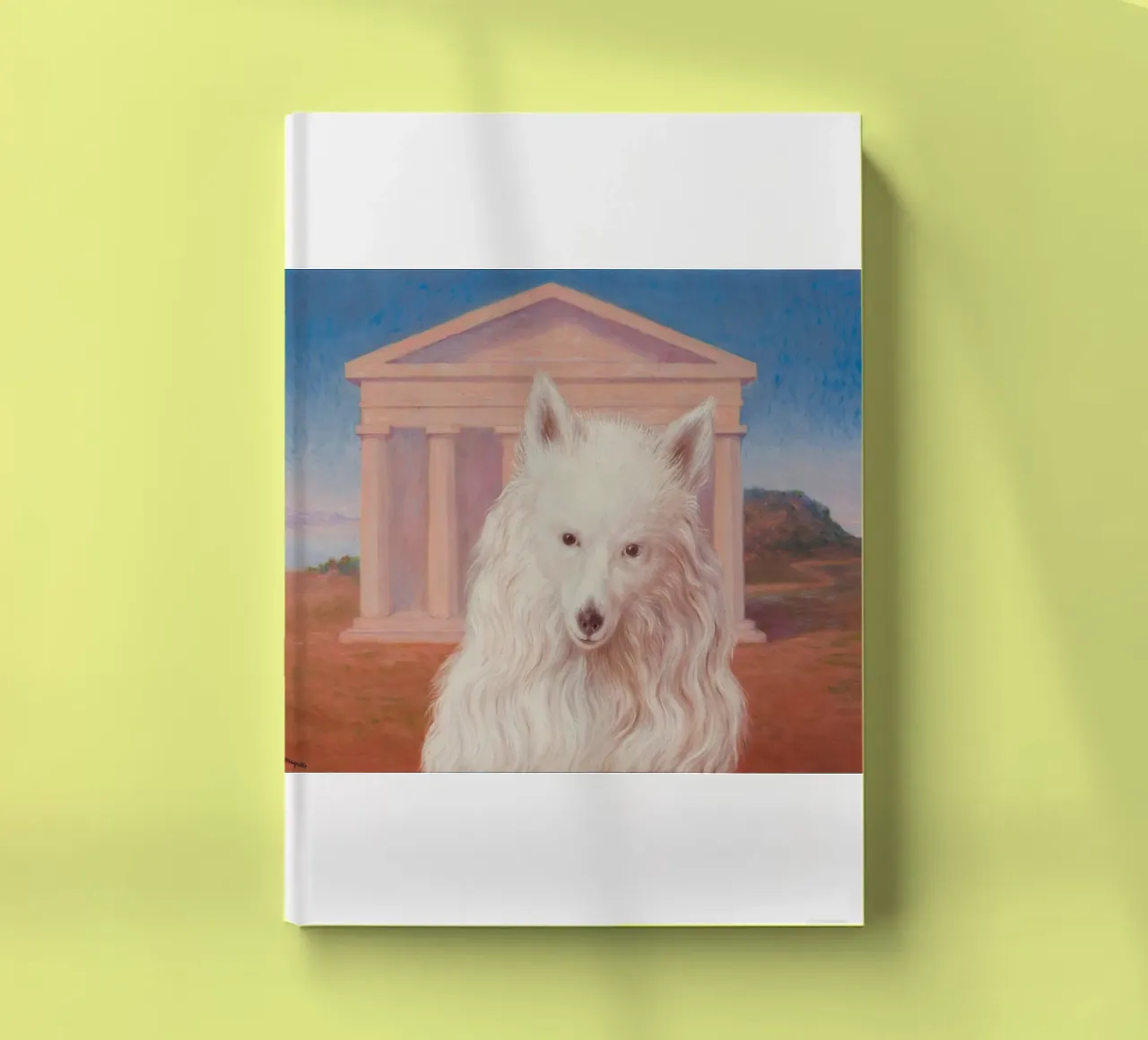 Rene Magritte's Portrait of His Dog Goes to Auction notebook by Corene Morar