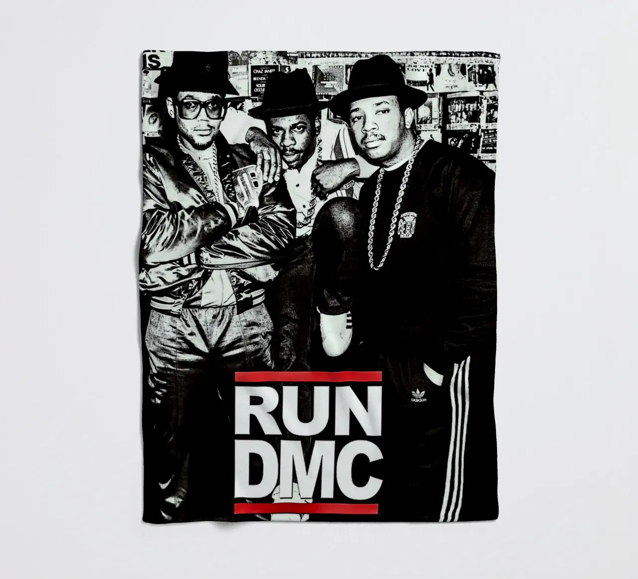 eseguire la banda dmc coperta in pile da vanhesling