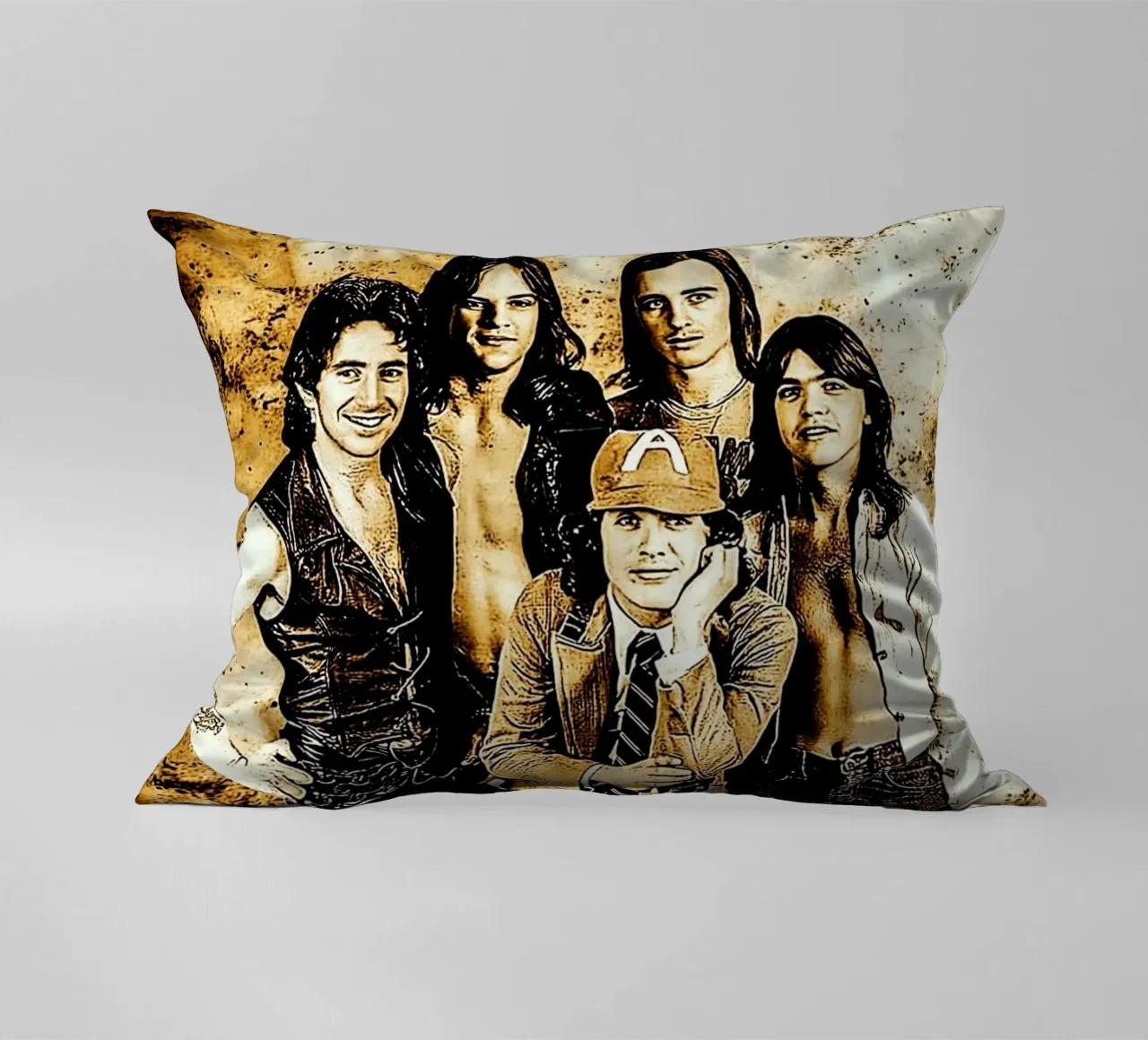 Gruppo AC/DC cuscino da vanhesling