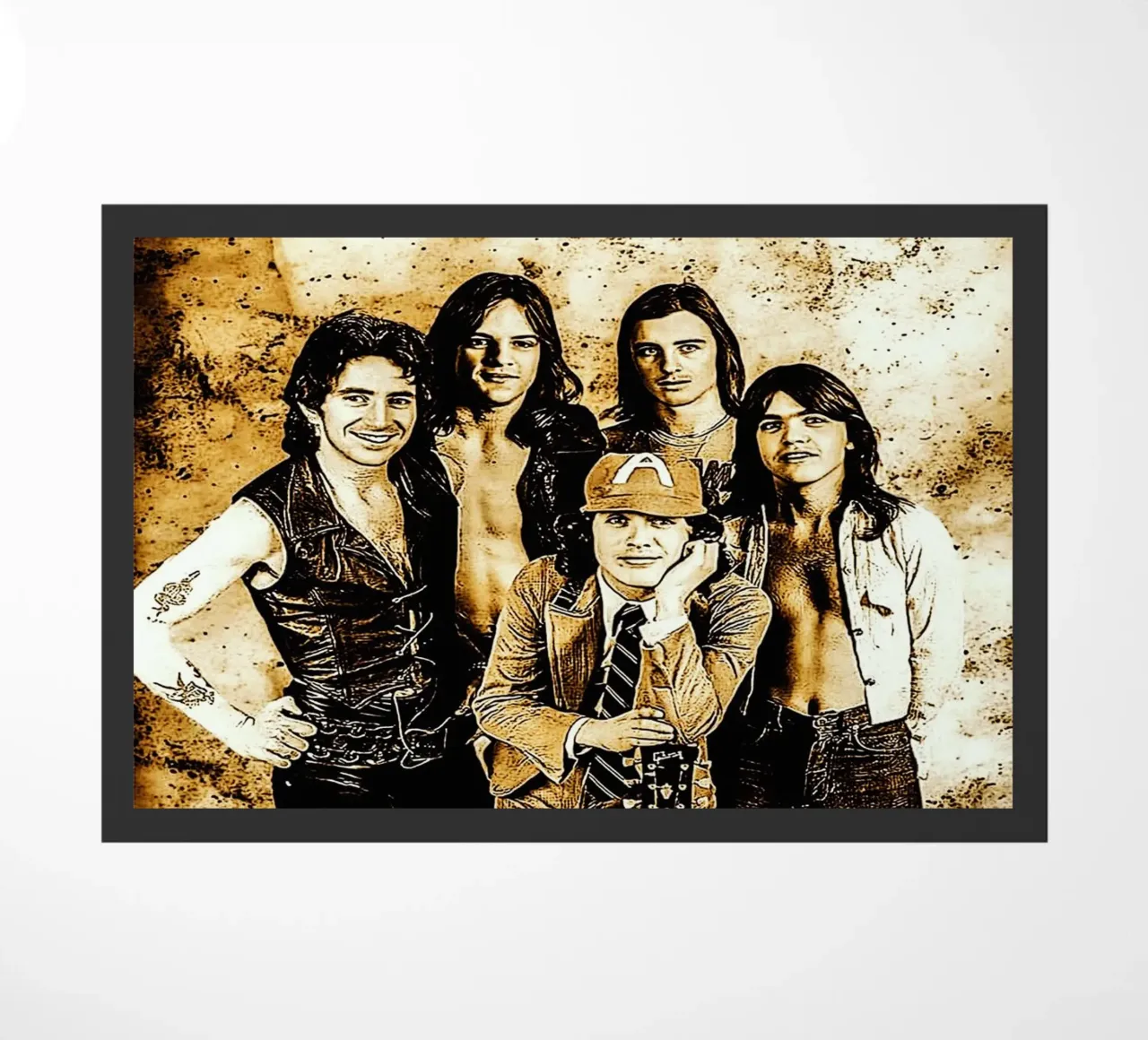 Gruppo AC/DC zerbino da vanhesling
