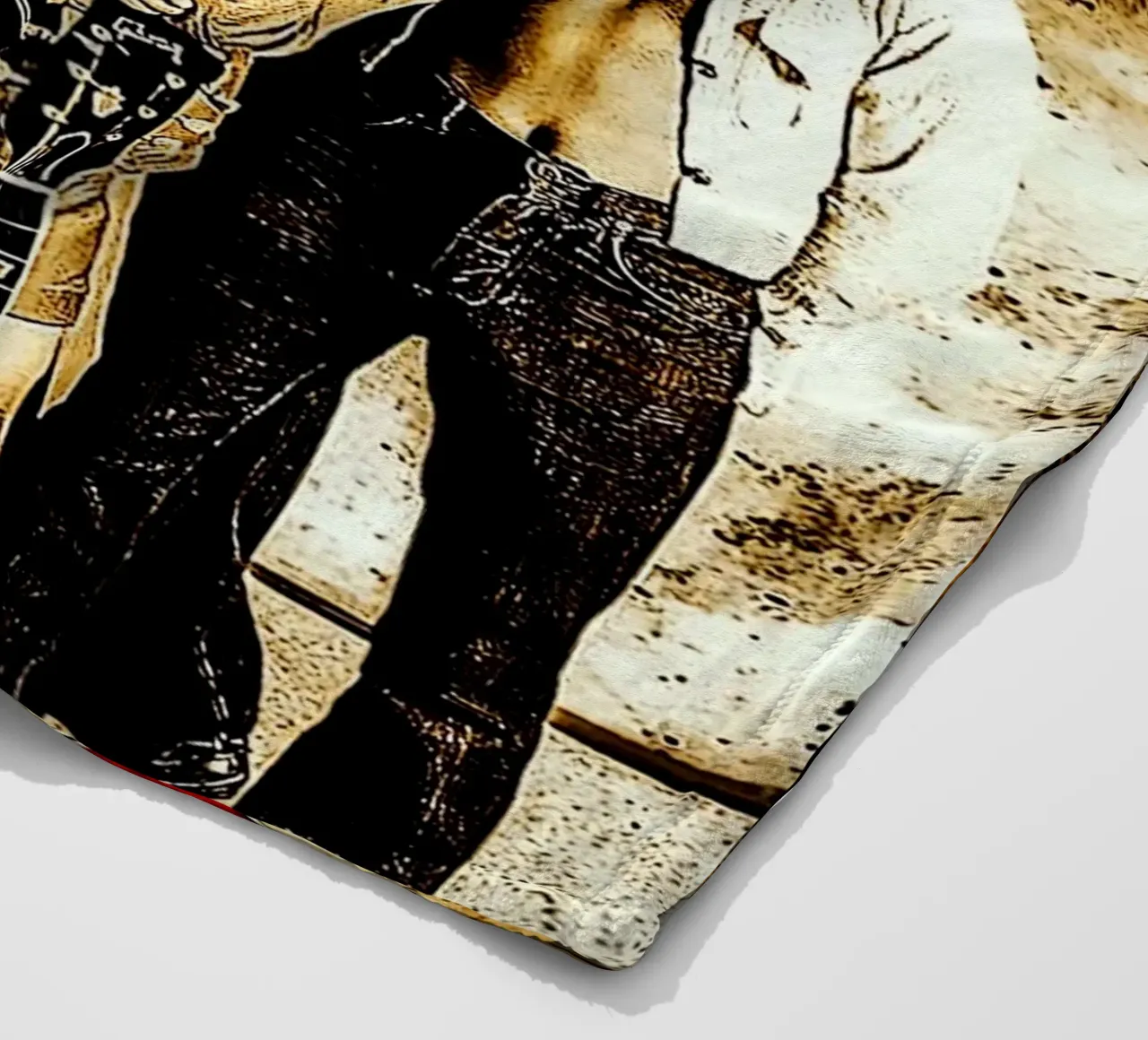 Gruppo AC/DC coperta in pile da vanhesling