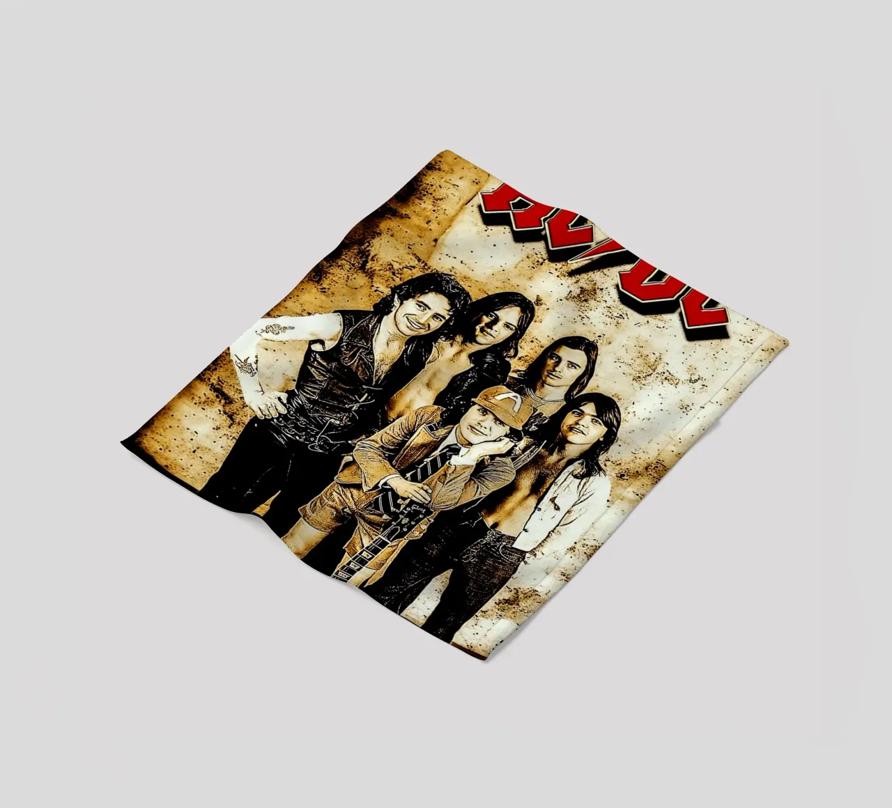 Gruppo AC/DC coperta in pile da vanhesling