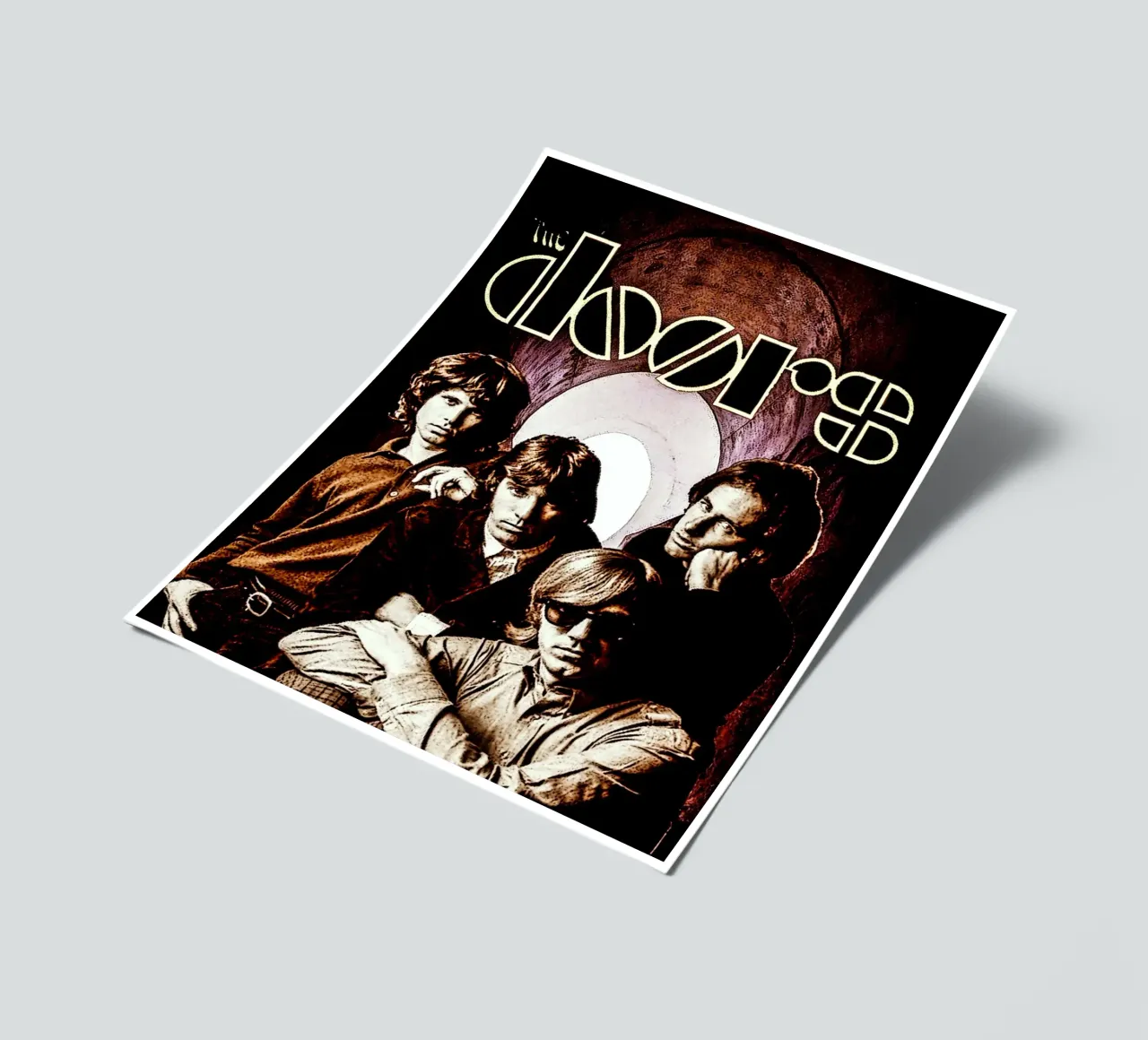 the doors band sticker sheet by vanhesling