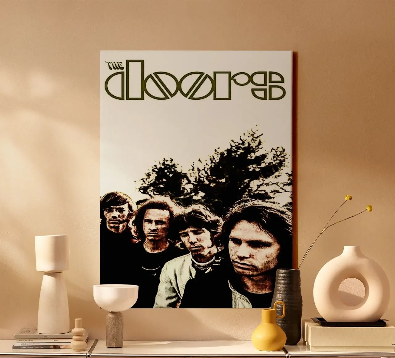 the doors band canvas by vanhesling