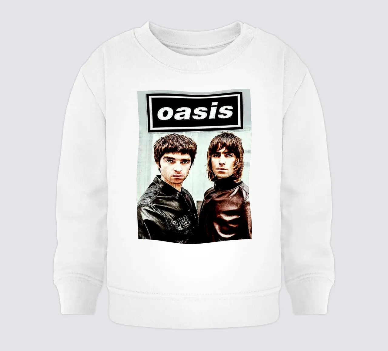 gruppo oasis felpa neonato da vanhesling