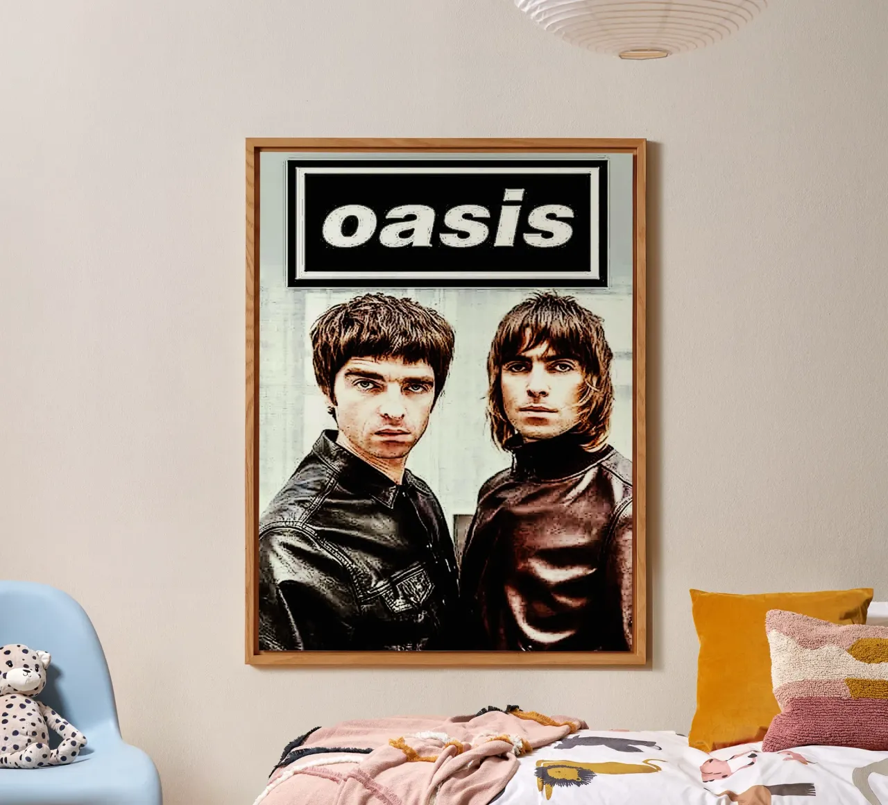 oasis band alu-dibond by vanhesling