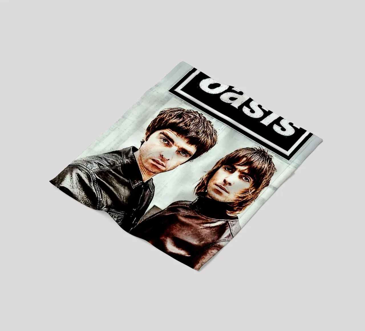 gruppo oasis coperta in pile da vanhesling