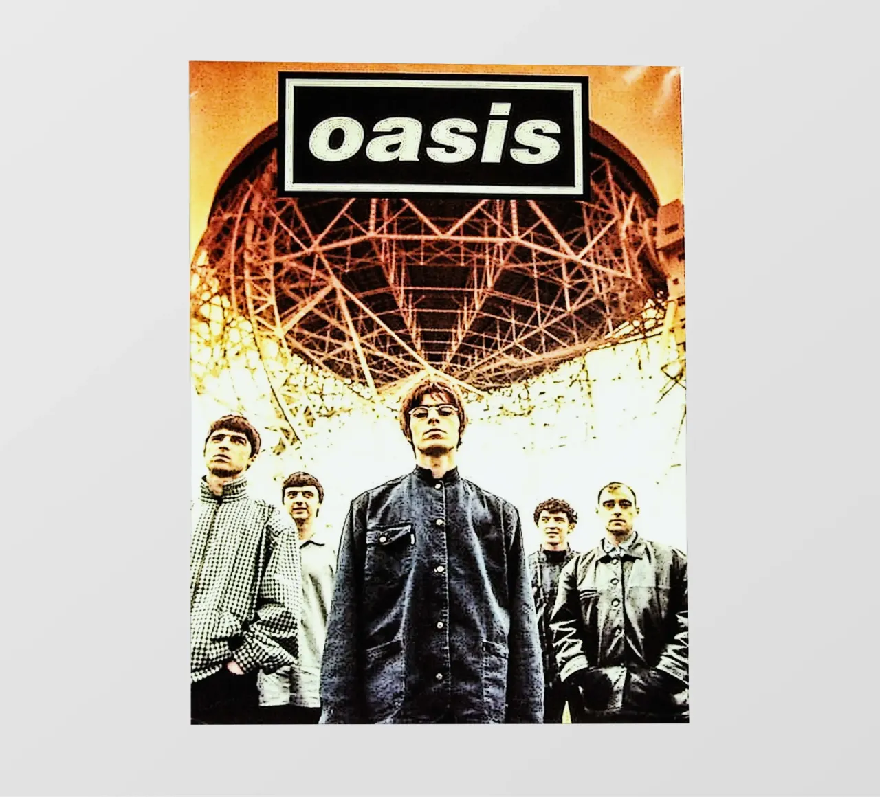 gruppo oasis pellicola backlit da vanhesling
