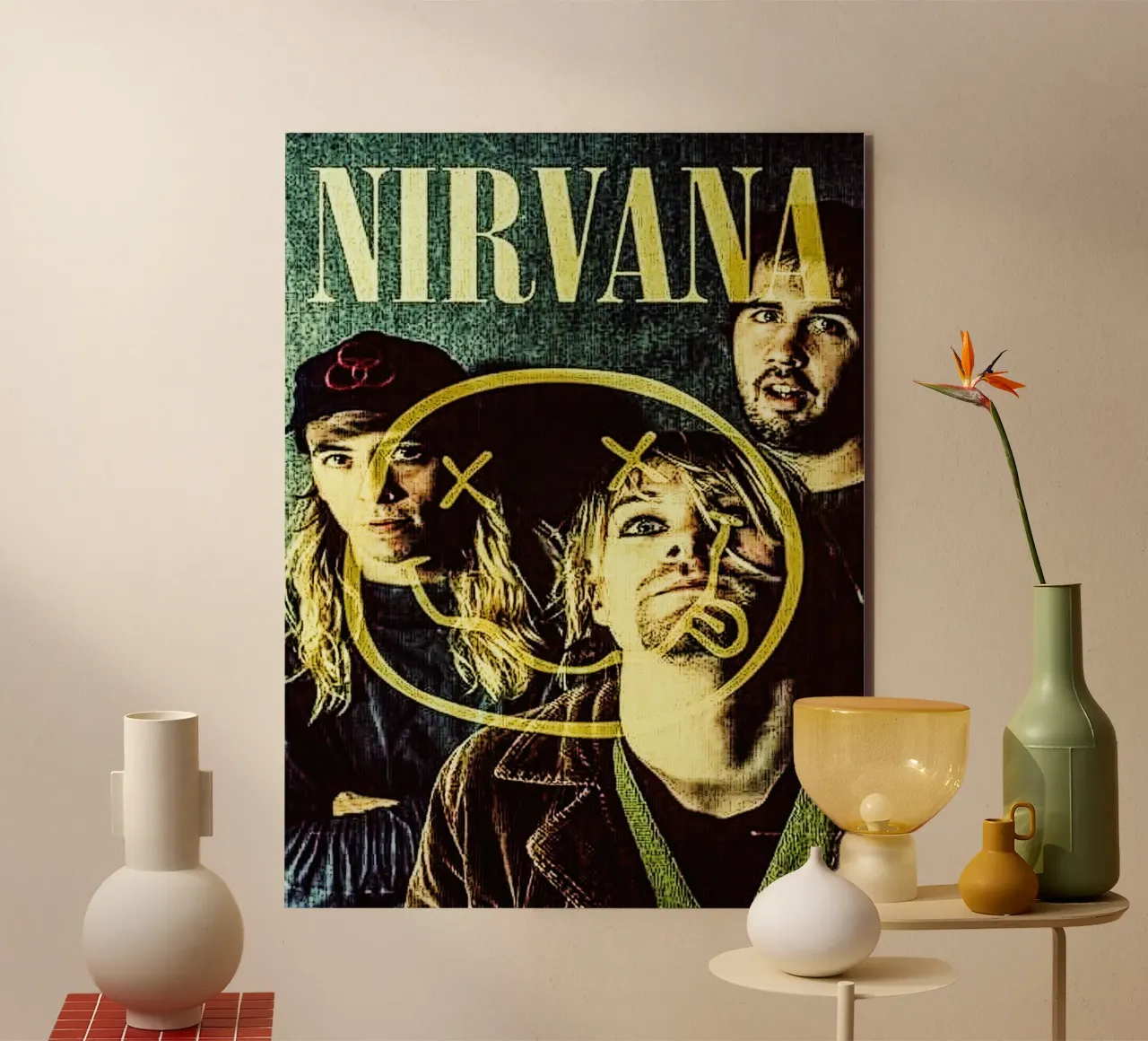 band dei nirvana alluminio dibond da vanhesling