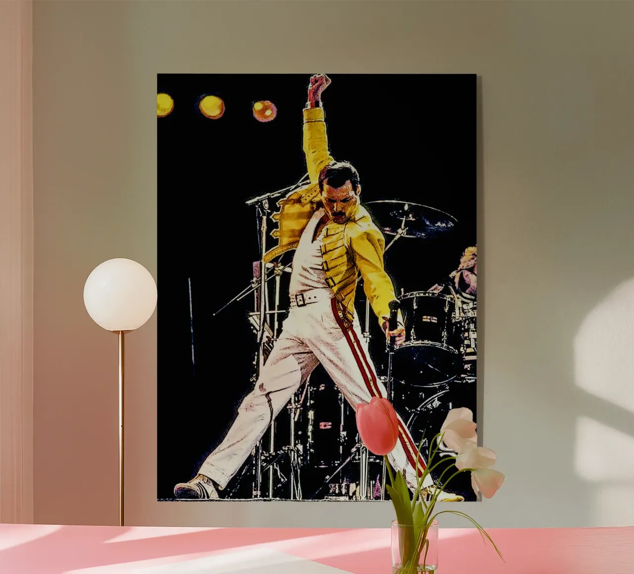 Freddie Mercury metacrilato de vanhesling
