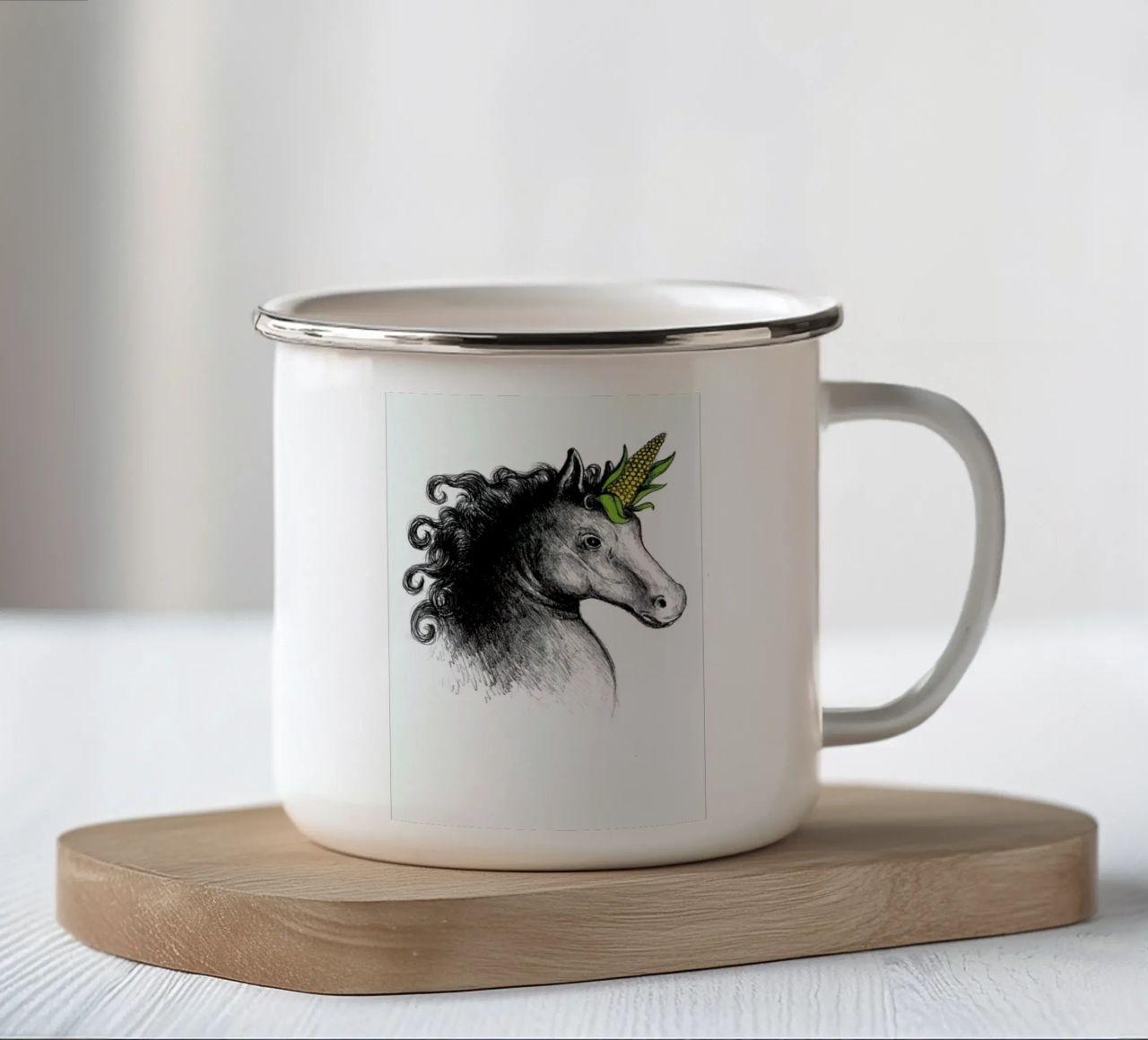 UniCorn tazza in smalto da DinoMike