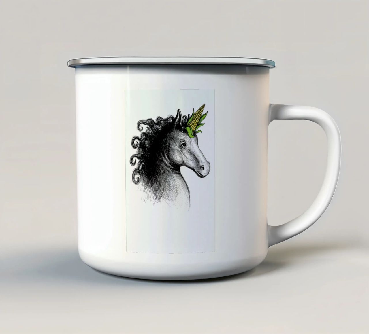 UniCorn tazza in smalto da DinoMike