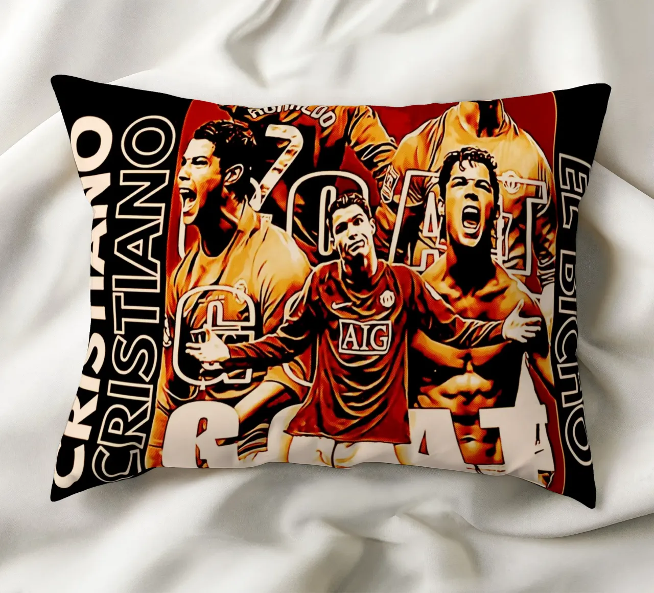 Cristiano Ronaldo dos Santos Aveiro 2 cuscino da ontoseno