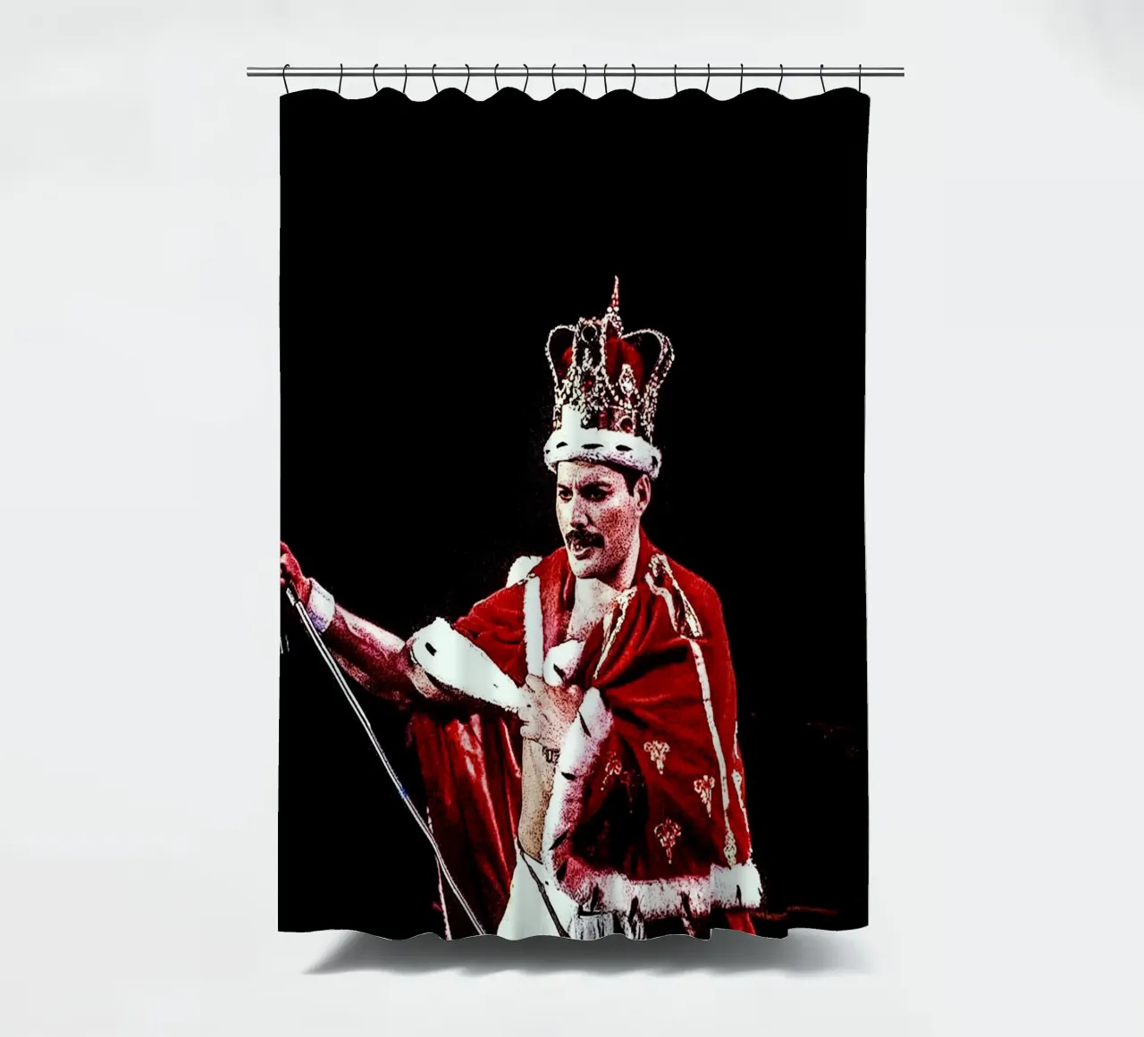 Freddie Mercury cortina de baño de vanhesling