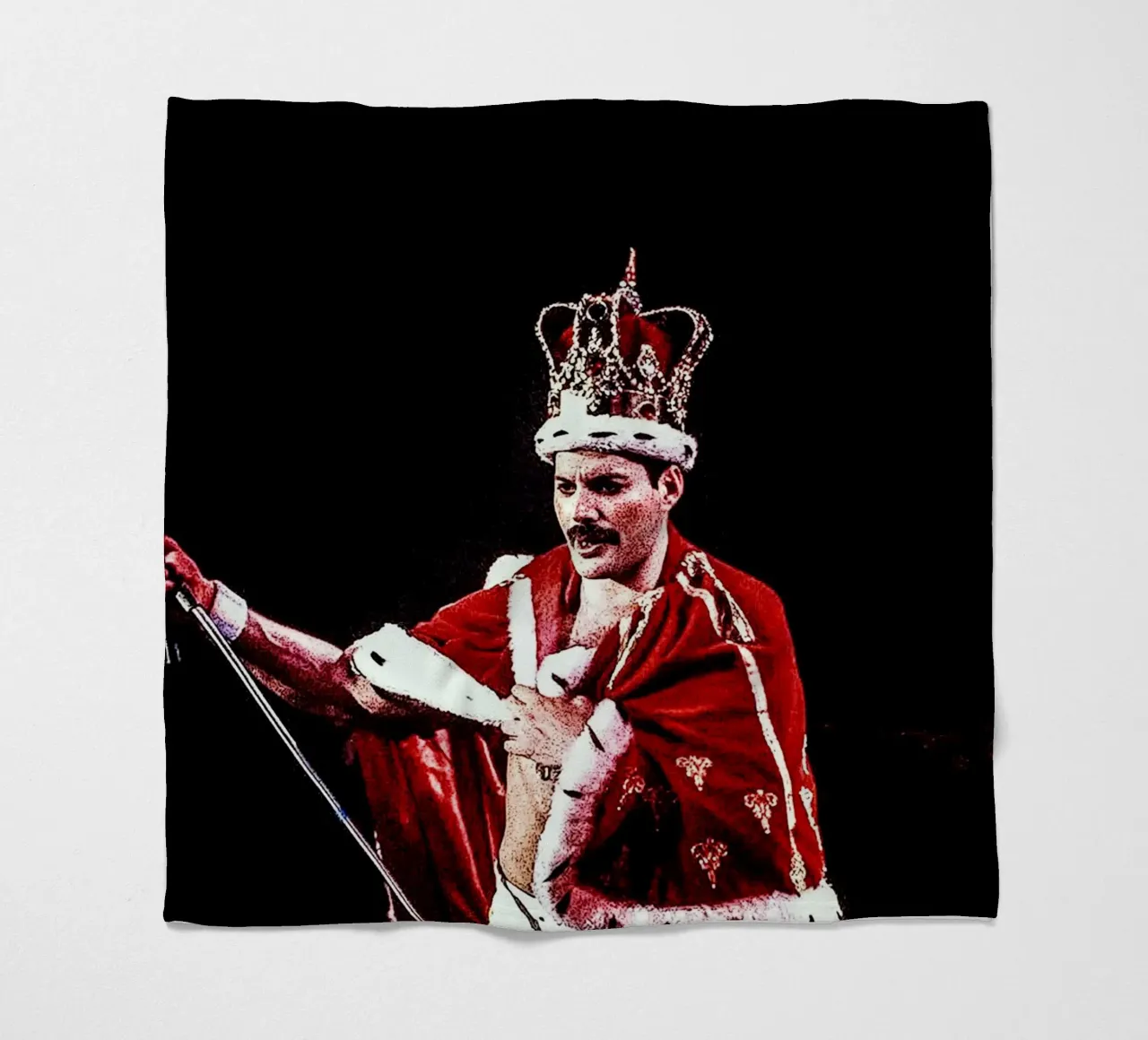 Freddie Mercury coperta in pile da vanhesling