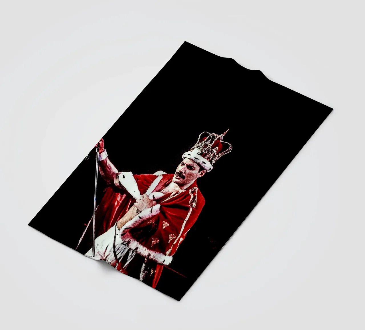 Freddie Mercury coperta in pile da vanhesling