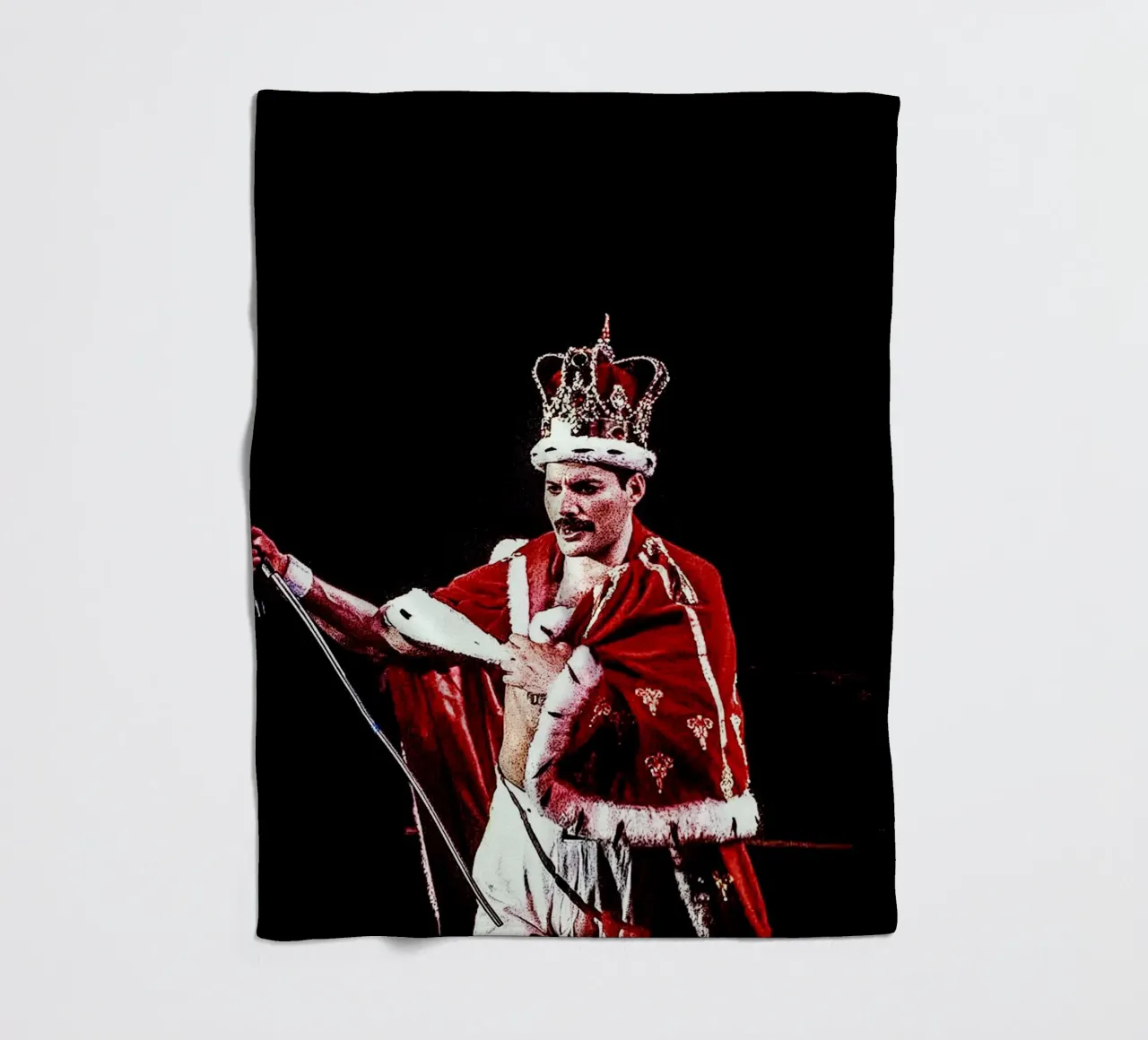 Freddie Mercury coperta in pile da vanhesling