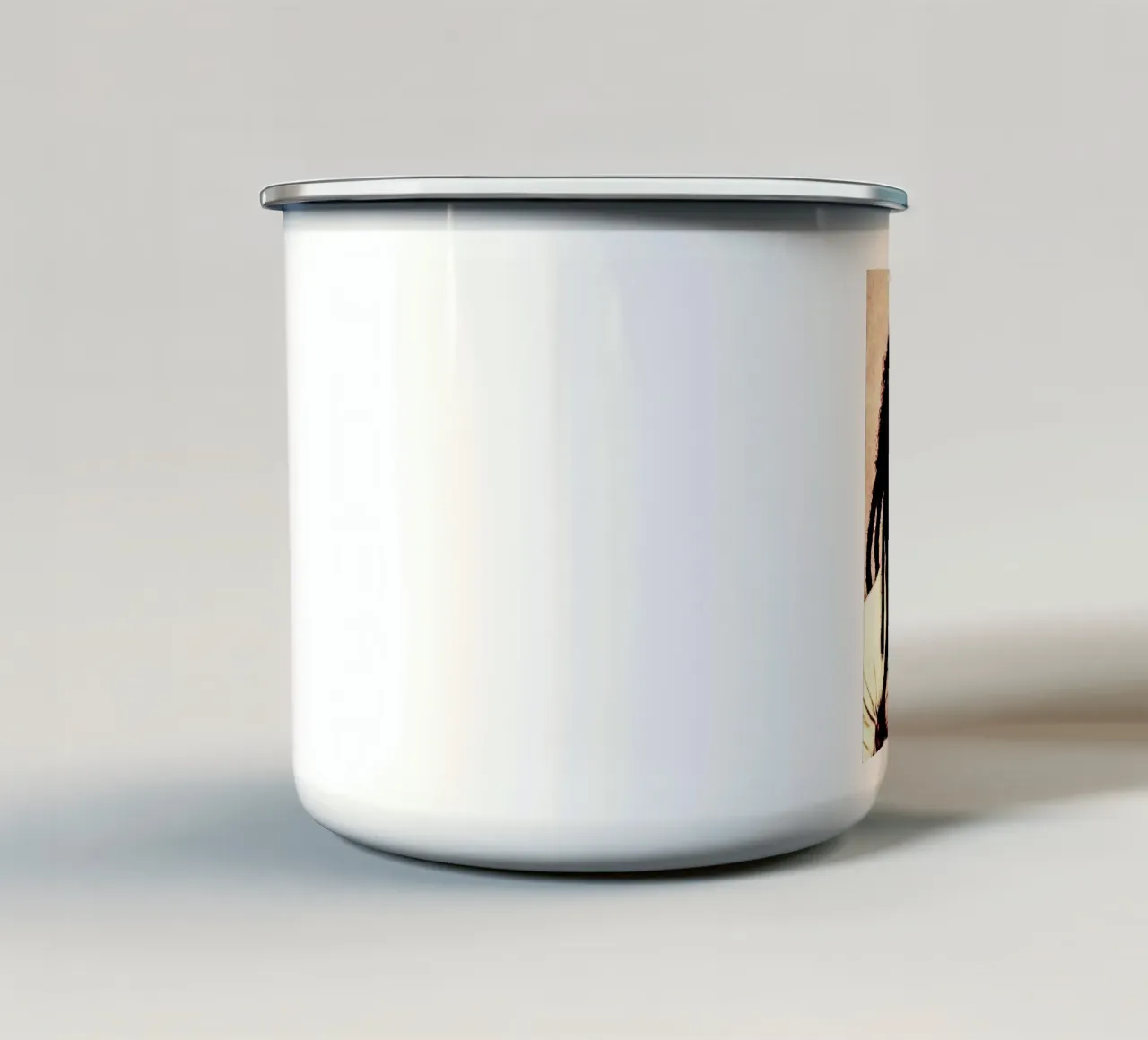 bob marley tazza in smalto da vanhesling