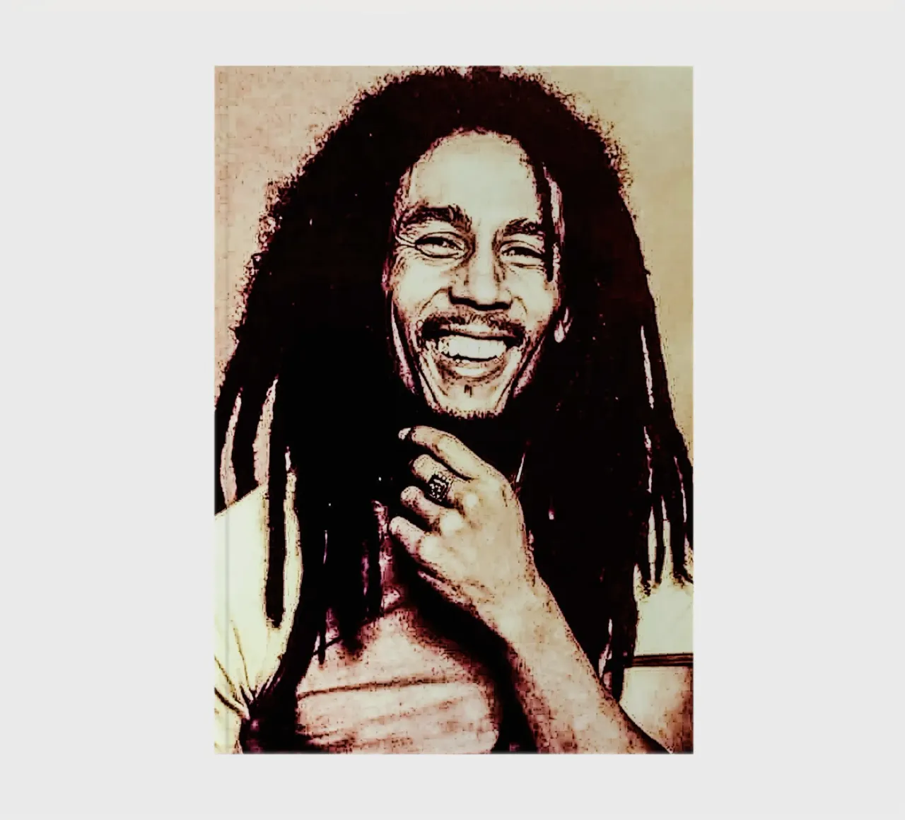 bob marley notebook by vanhesling