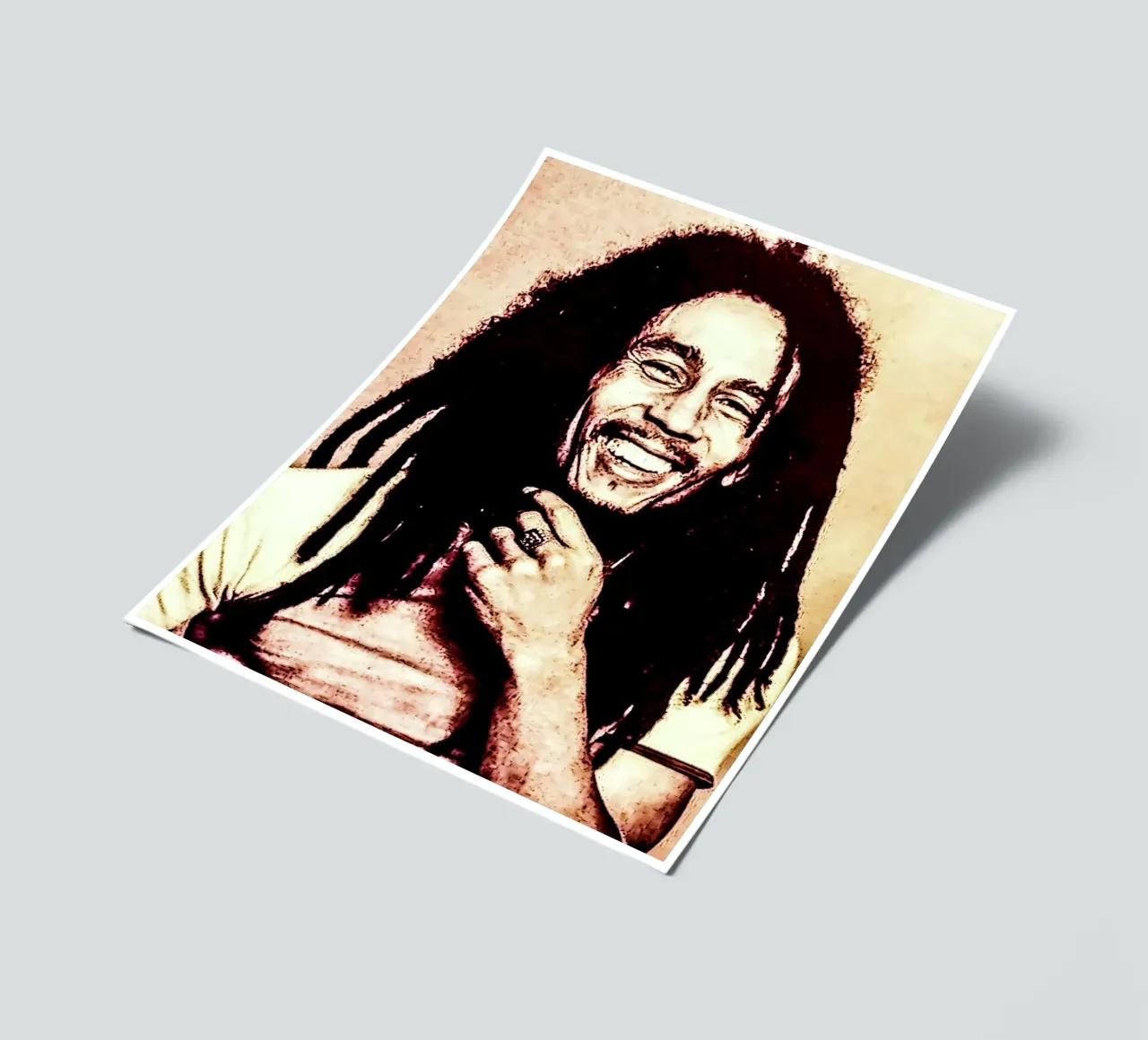 Bob Marley Stickerbogen von vanhesling