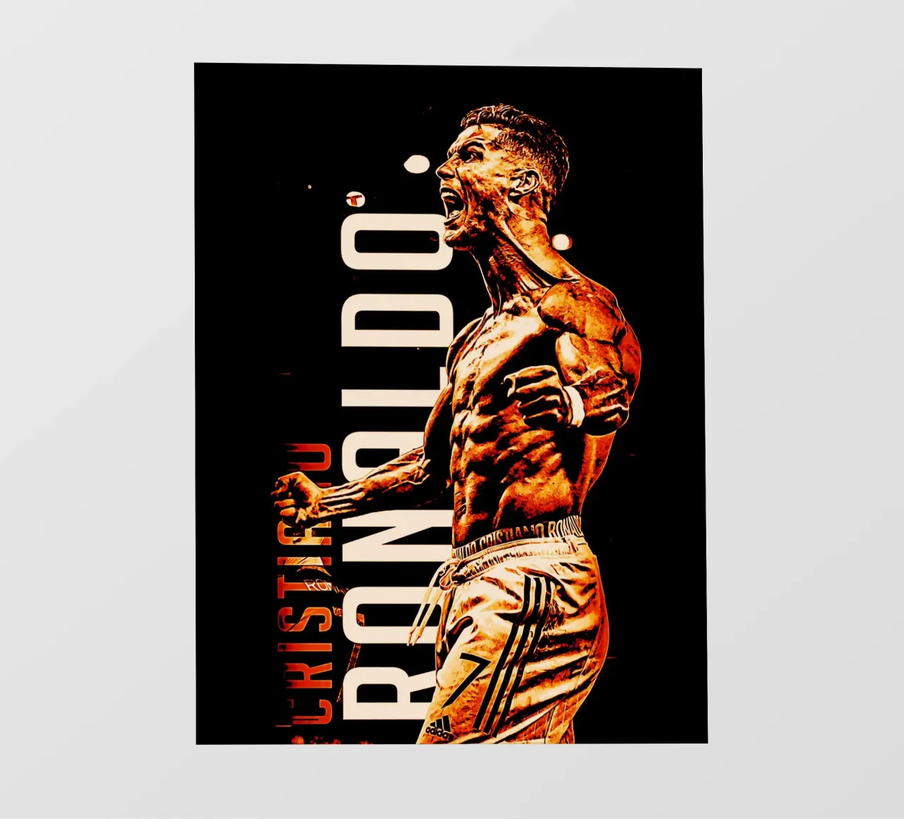 Cristiano Ronaldo telo in pvc da ontoseno