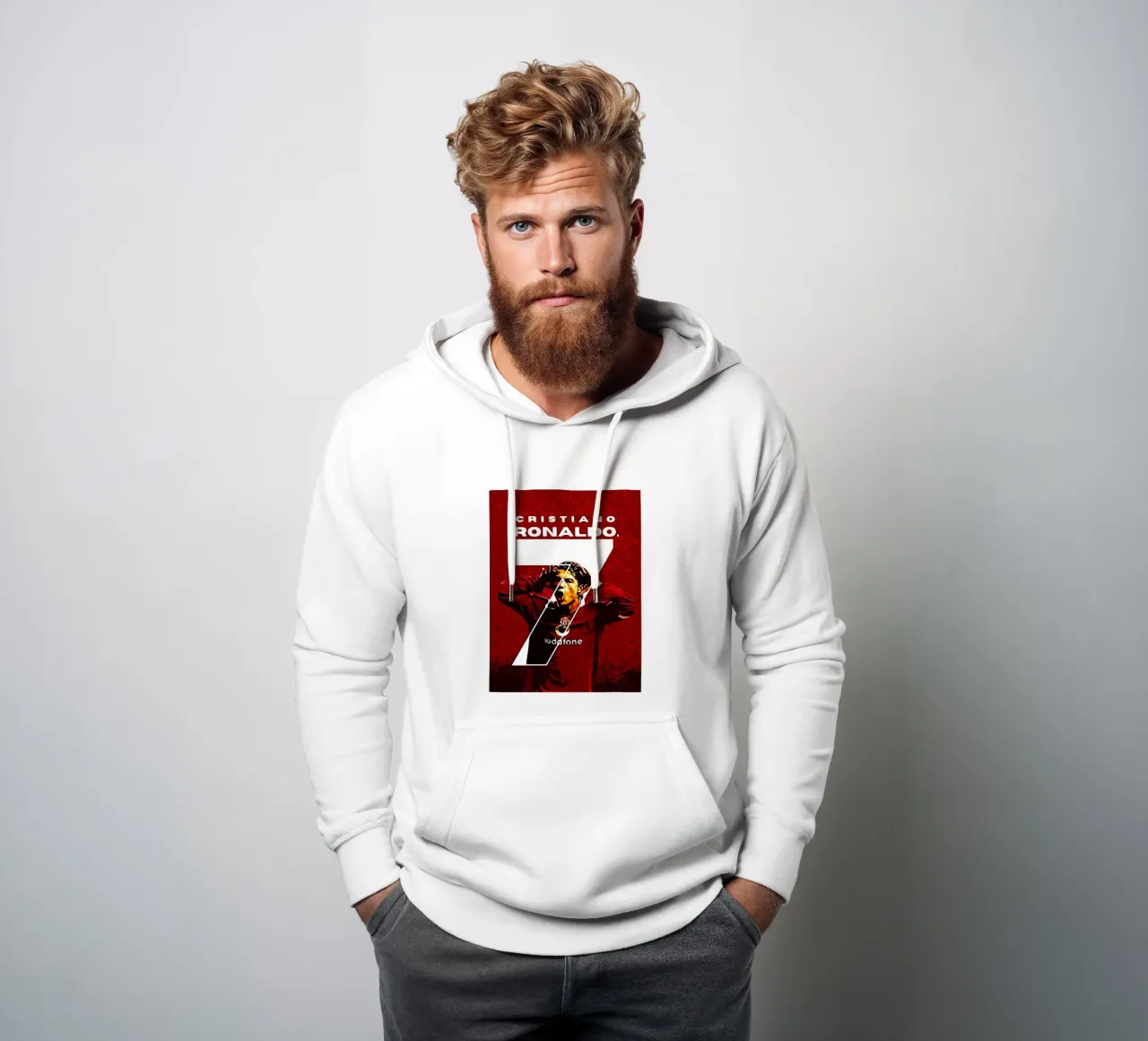 Cristiano Ronaldo 4 felpa con cappuccio da ontoseno
