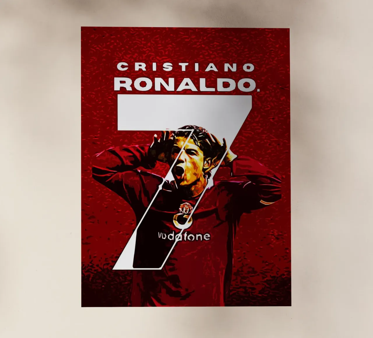 Cristiano Ronaldo 4 pellicola backlit da ontoseno
