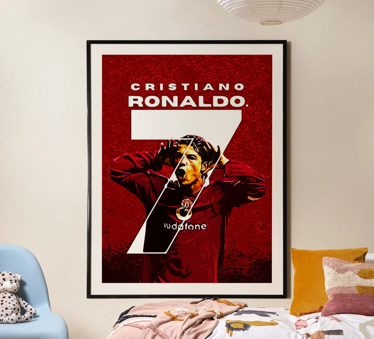 Cristiano Ronaldo 4 carta hahnemühle da ontoseno