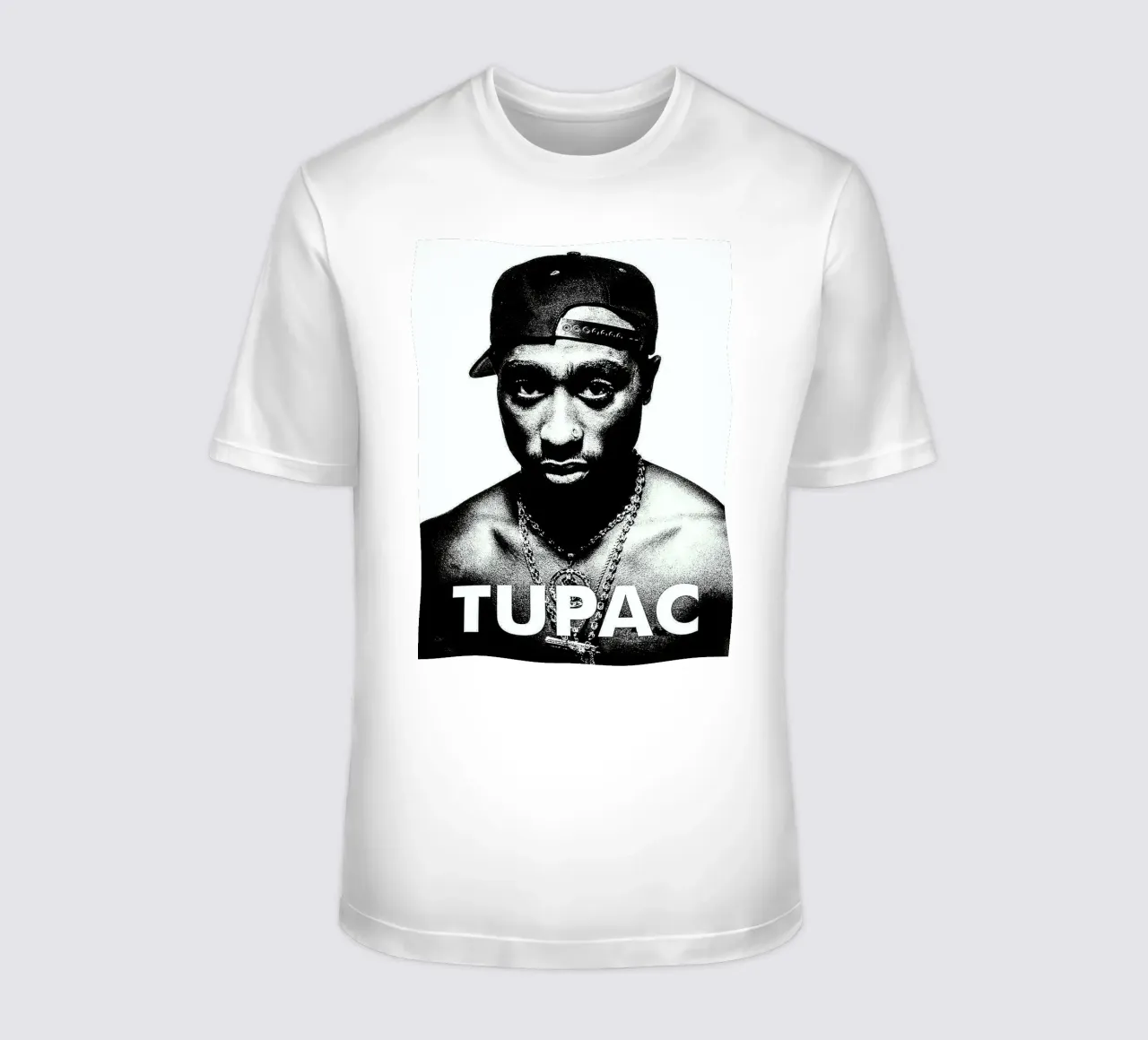 Tupac Shakur t-shirt da vanhesling