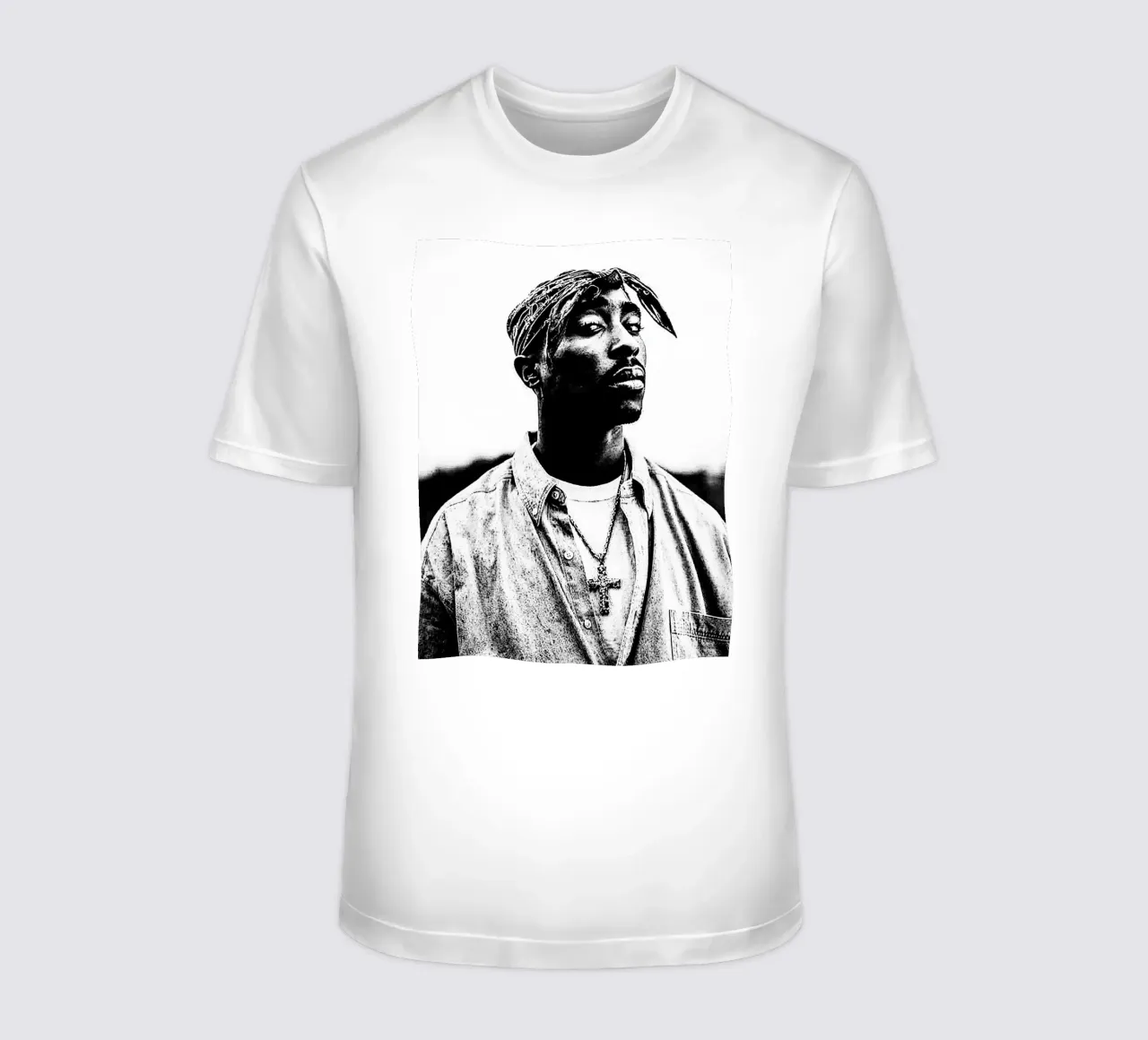 Tupac Shakur t-shirt da vanhesling