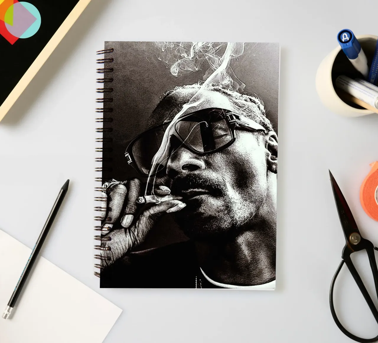 snoop dog spiral notebook by vanhesling